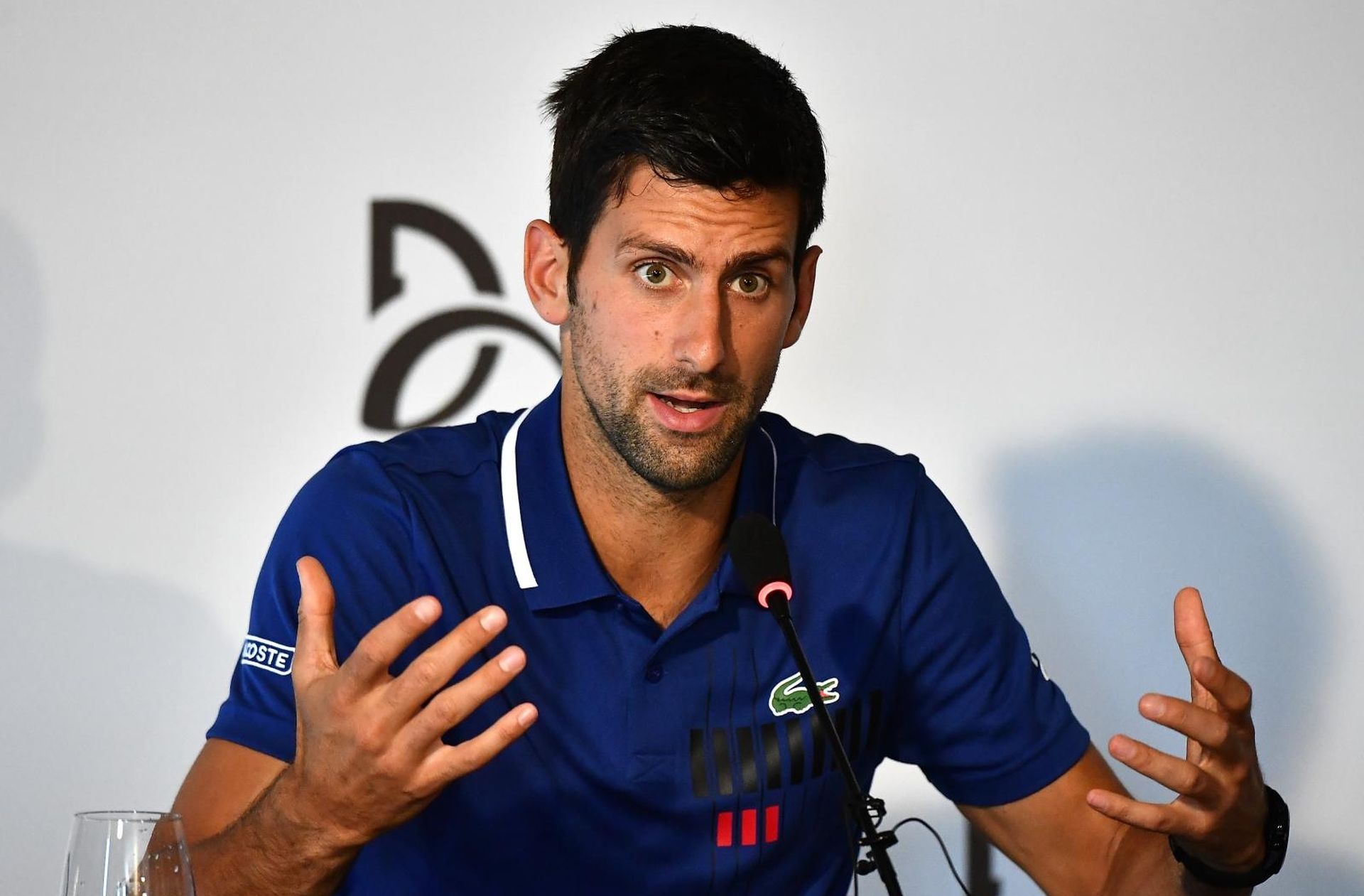 26.07.2017., Beograd, Srbija - Najbolji srpski tenisac Novak Djokovic potvrdio je danas da je zbog ozljede lakta zavrsio sezonu i dodao da je donio radikalan potez ali mora rijesiti problem koji traje oko godinu i po dana. 
Photo: Srdjan Ilic/PIXSELL