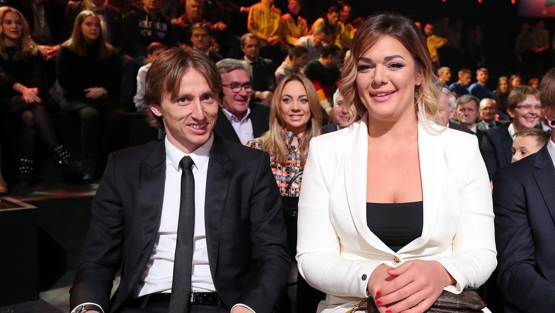 Zagreb: Izbor najboljih sportaša godine po izboru Sportskih novosti  26.12.2018., Zagreb - Izbor najboljih sportasa godine po izboru Sportskih novosti odrzana je na HRT-u. Luka Modric, Sandra Perkovic. 

Photo: Goran Stanzl/PIXSELL