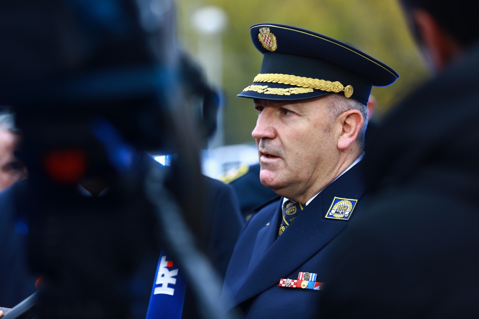 Zagreb: Primopredaja vozila iz projekta "Nabava terenskih vozila za nadzor vanjske granice" 27.11.2018., Zagreb - U dvoristu policijske akademije odrzana je primopredaja vozila nabavljenih iz projekta Nabava terenskih vozila za nadzor granice. Nikola Milina.
Photo: Borna Filic/PIXSELLL