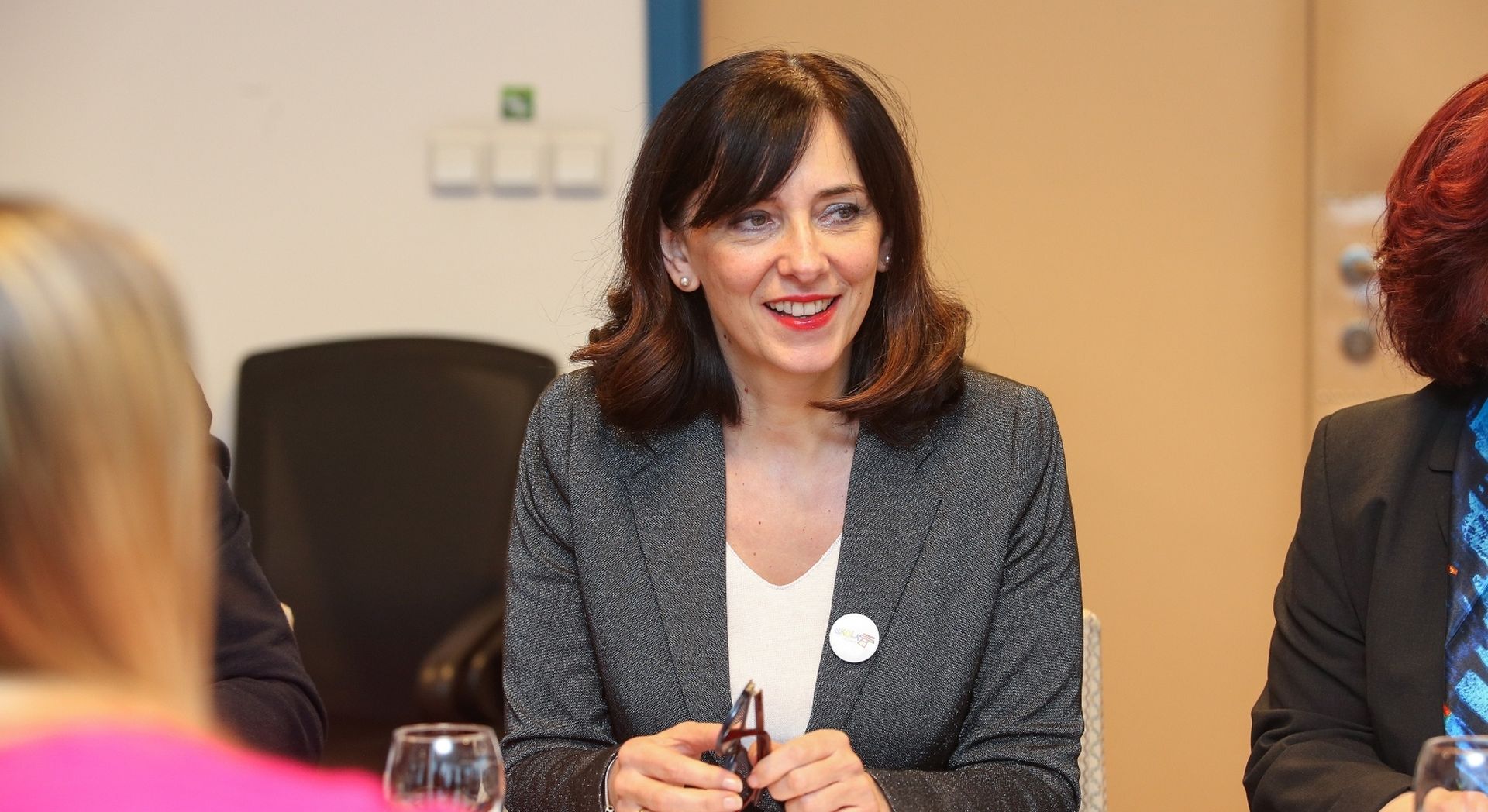 Brifing za medije o evaluaciji prvog polugodišta eksperimentalne faze kurikularne reforme 28.12.2018., Zagreb - U Ministarstvu znanosti i obrazovanja odrzan je brifing za novinare o evaluaciji prvog polugodista eksperimentalne faze kurikularne reforme "Skola za zivot". Ministrica znanosti i obrazovanja Blazenka Divjak. Photo: Luka Stanzl/PIXSELL