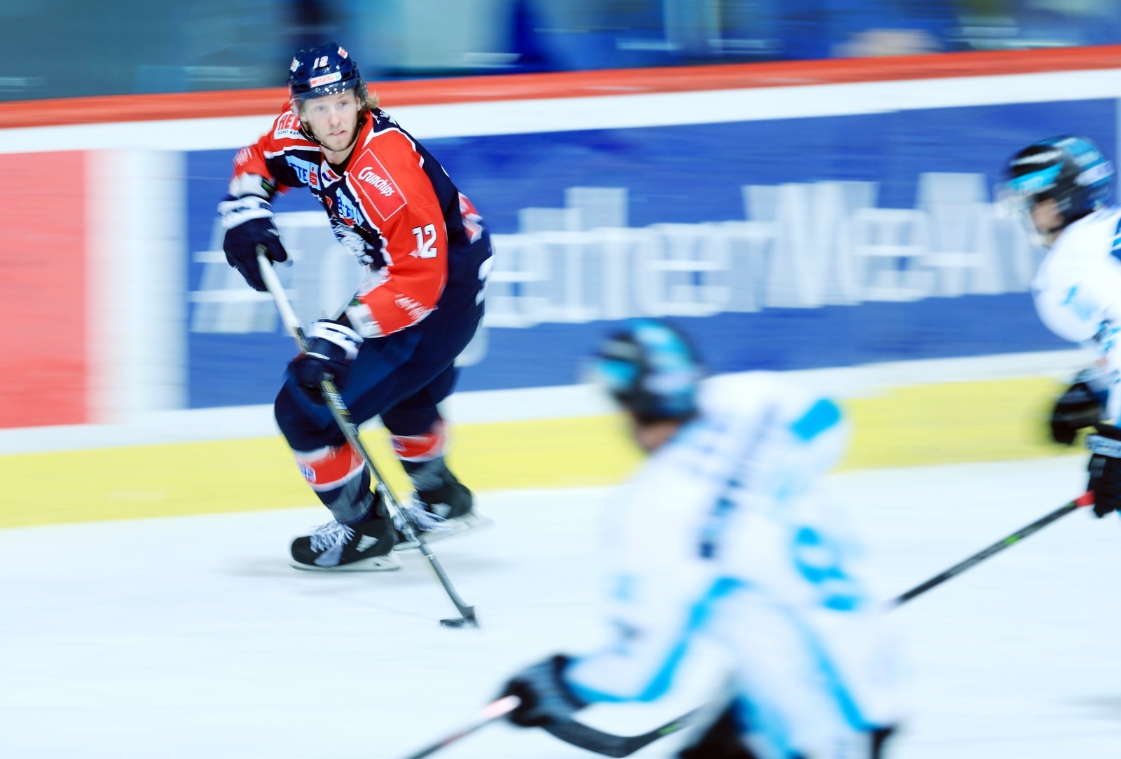 Zagreb: Medveščak ugostio Liwest Blackwingse u Domu sportova 29.11.2018., Dom sportova, Zagreb - EBEL liga, 21. kolo, KHL Medvescak - EHC Liwest Blackwings Linz. Sebastien Sylvestre Photo: Slavko Midzor/PIXSELL