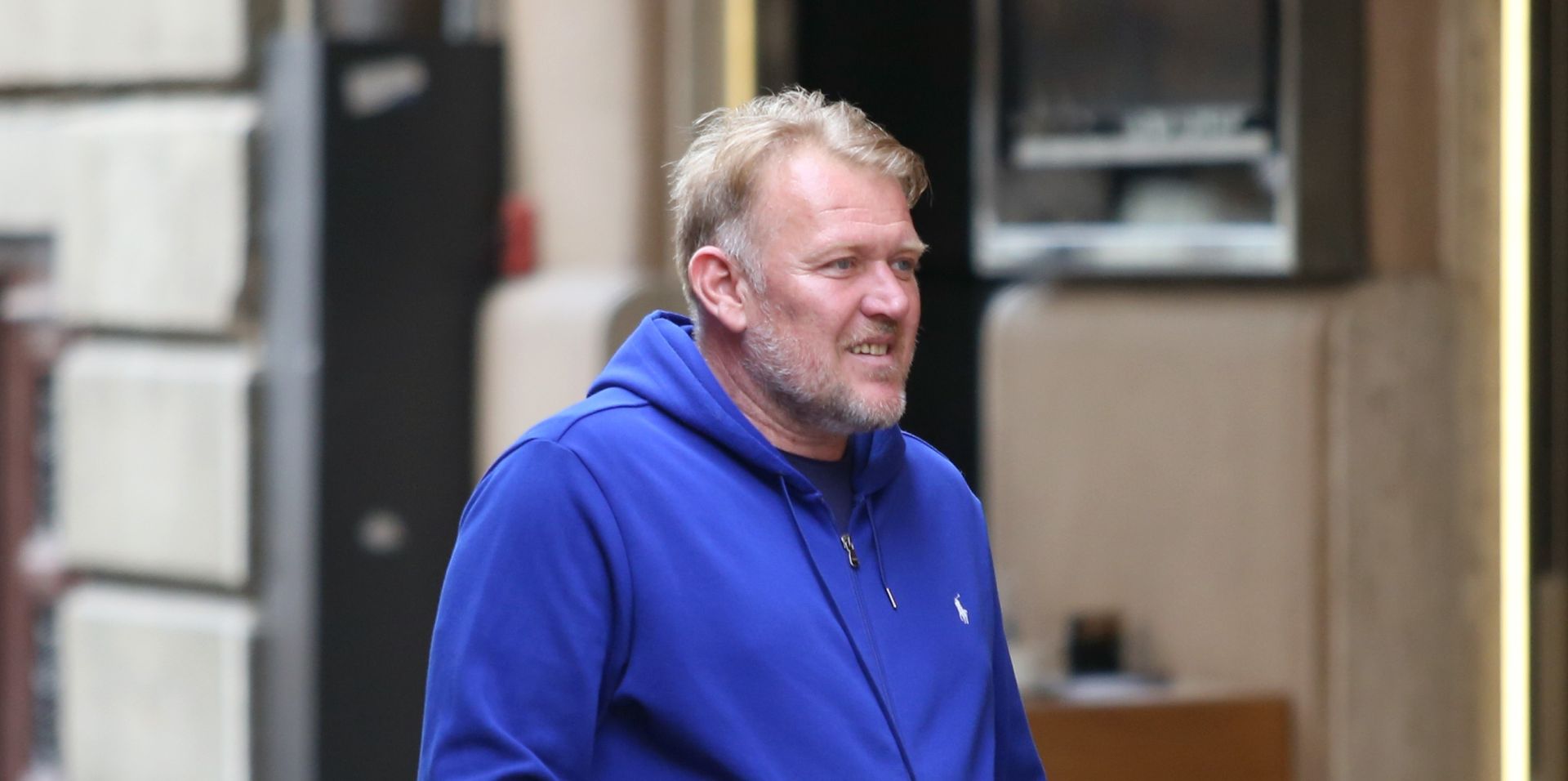 14.09.2018., Zagreb - Robert Prosinecki prosetao gradom i nasao se s Slaven Bilicem i njegovom trudnom zarucnicom Ivanom, Nikolom Jurcevicem i Zvonimmirom Soldom na kavi u kaficu Buldog u Bogovicevoj ulici. Photo: Luka Stanzl/PIXSELL