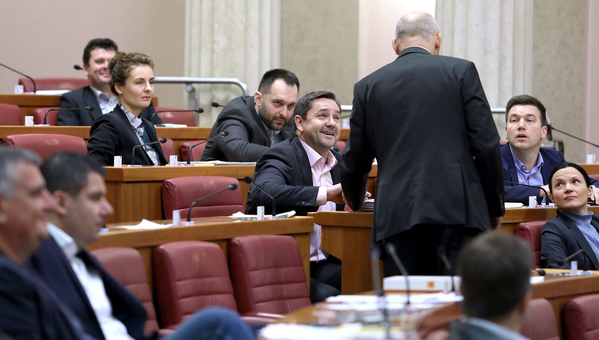 Zagreb: Sabor raspravlja o rebalansu proračuna zbog jamstava Uljaniku 19.11.2018., Zagreb - Hrvatski sabor je 10. sjednicu nastavio raspravom o izvrsenju i rebalansu Drzavnog proracuna Republike Hrvatske za 2017. godinu. Najveca stavka rebalansa su jamstva drzave za Uljanik.
 Andrija Mikulic. Photo: Patrik Macek/PIXSELL