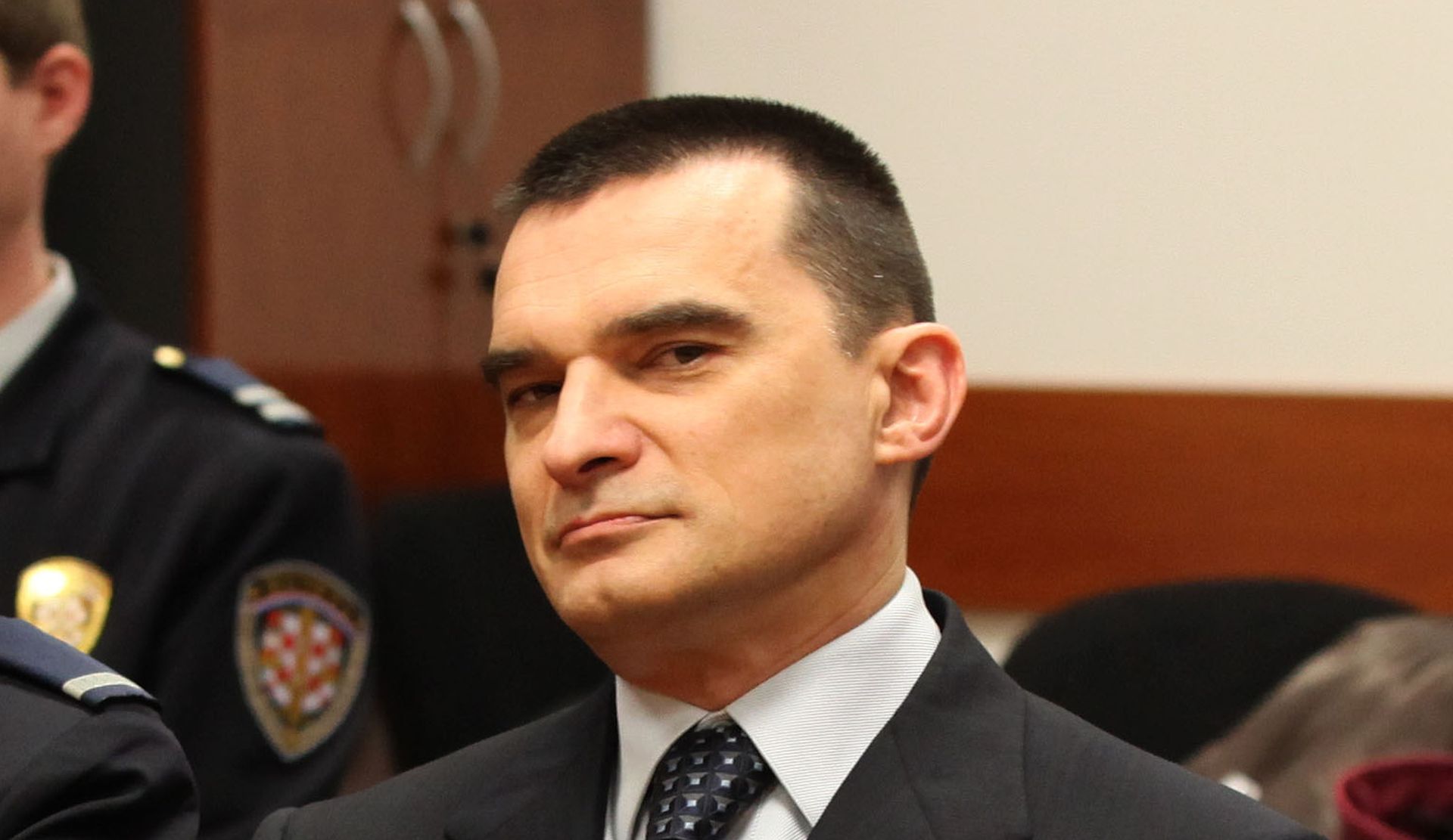 20.01.2009., Zagreb, Hrvatska - Opcinski kazneni sud, Ilica.Nastavak sudjenja generalu Vladimiru Zagorcu u slucaju Dragulji.
Photo: Marko Prpic/PIXSELL