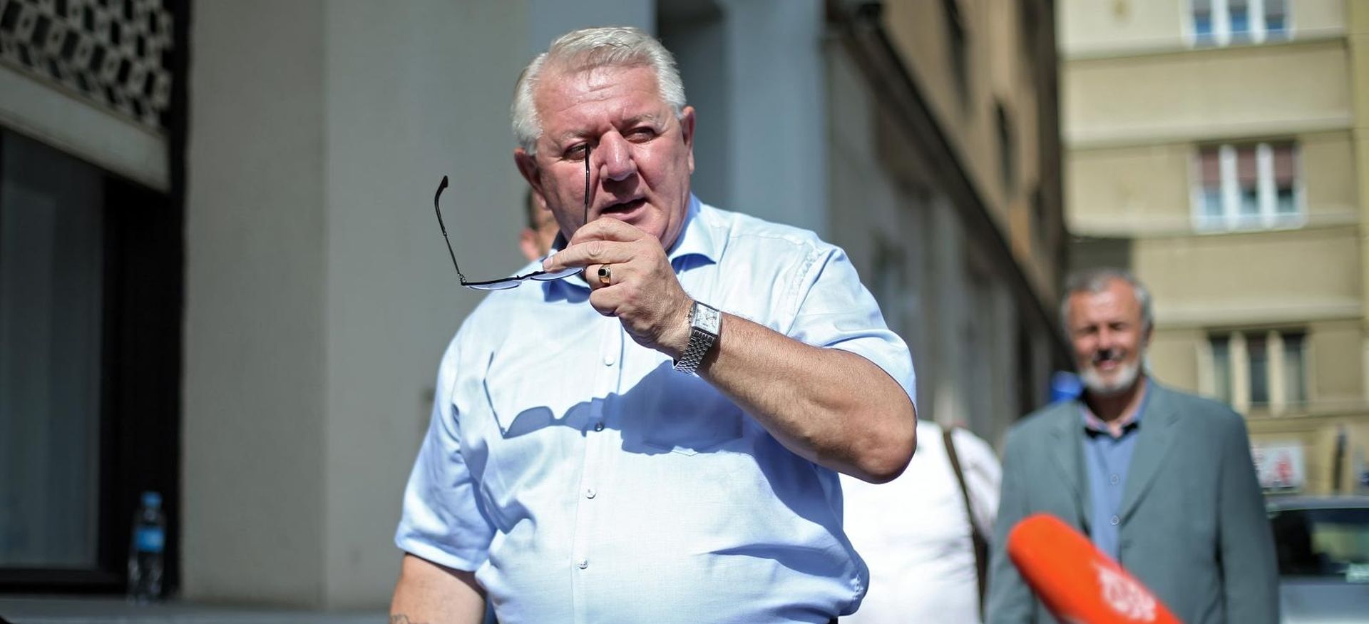 04.06.2018., Zagreb - Josip Djakic dolazi na sjednicu Predsjednistva i Nacionalnog vijeca HDZ-a u sredisnjicu HDZ-a. 

Photo: Sanjin Strukic/PIXSELL