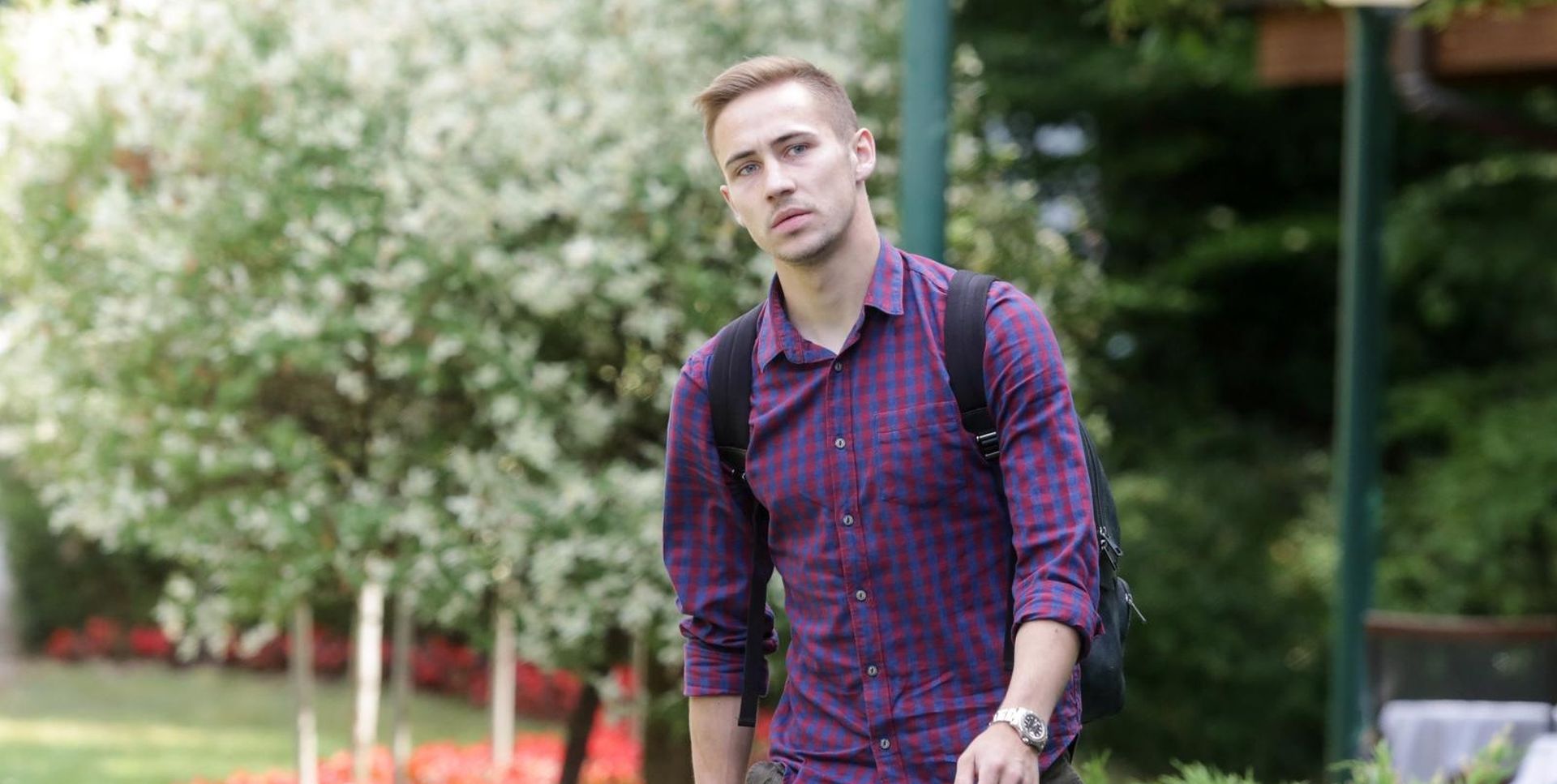 05.06.2017., Zagreb - Okupljanje hrvatske nogometne reprezentacije u hotelu As povodom kvalifikacijske utakmice za Svjetsko prventvo protiv Islanda. Marko Rog. 
Photo: Luka Stanzl/PIXSELL