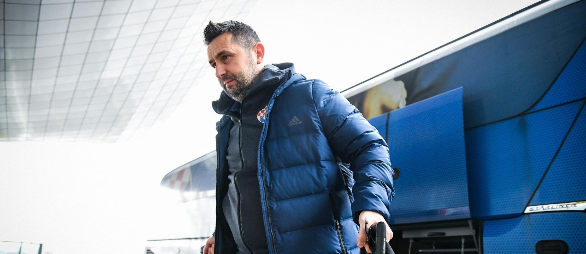 Zagreb: Igrači GNK Dinamo odlaze na pripreme u Tursku 10.1.2019., Zagreb  - Odlazak GNK Dinama na pripreme u Tursku. Nenad Bjelica    Photo: Josip Regovic/PIXSELL