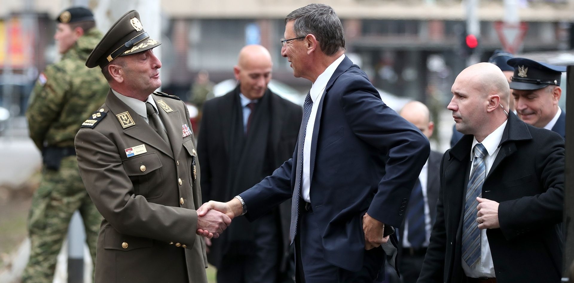 Zagreb: Mirko Šundov primio izaslanstvo Izraela  10.01.2019., Zagreb - Nacelnik Glavnog stozera OS RH Mirko Sundov primio je u sluzbeni posjet Izaslanstvo Drzave Izrael predvodjeno generalnim direktorom Ministarstva obrane Drzave Izrael Udijem Adamom.
Photo: Igor Kralj/PIXSELL