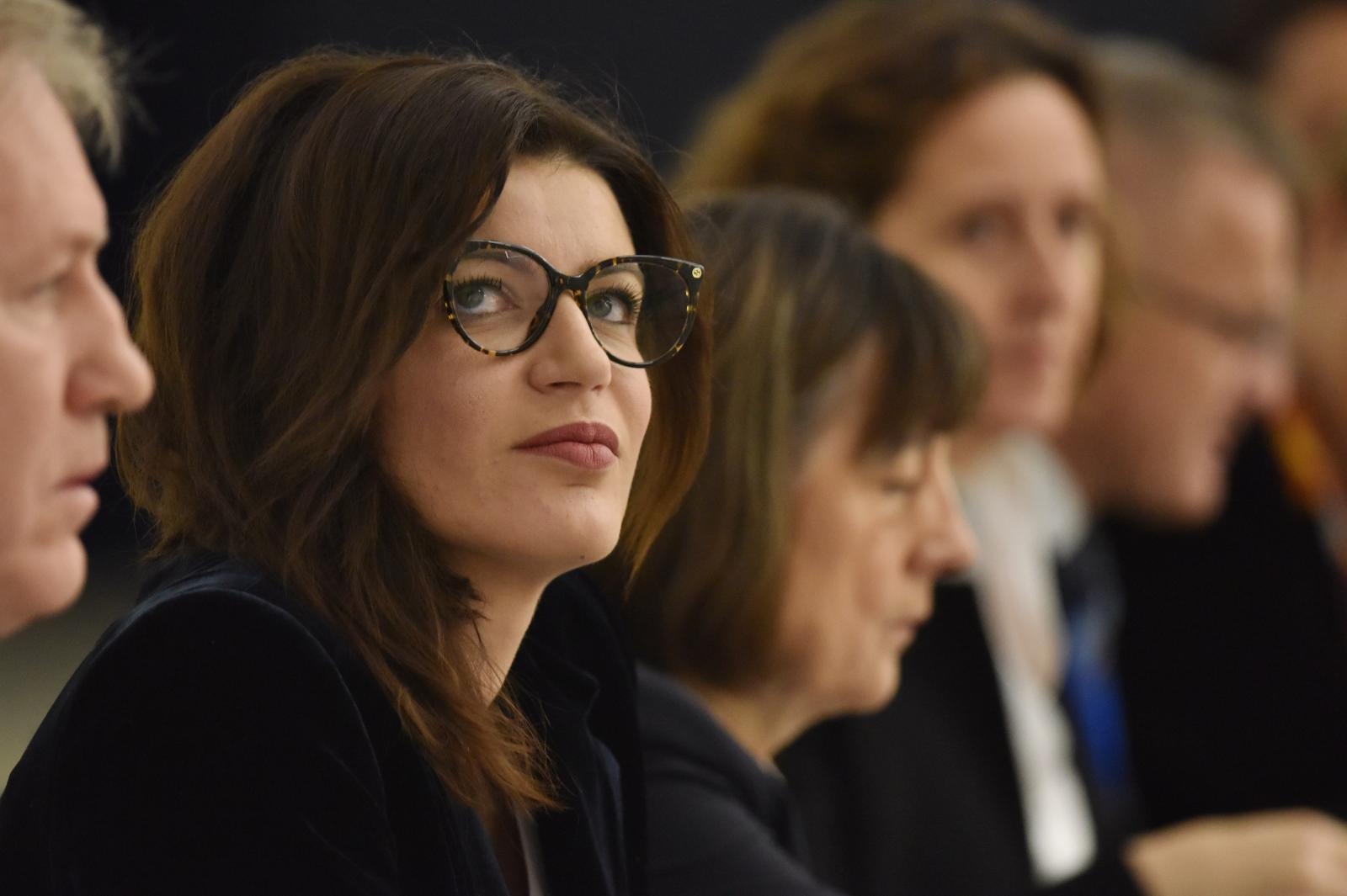 Šibenik: Druga sjednica Drugog saziva Savjeta Vlade RH za Hrvate izvan domovine 10.11.2018., Sibenik - Druga sjednica 2. saziva Savjeta Vlade Republike Hrvatske za Hrvate izvan domovine odrzava se u hotelskom naselju Solaris. Josipa Rimac. 

Photo: Hrvoje Jelavic/PIXSELL