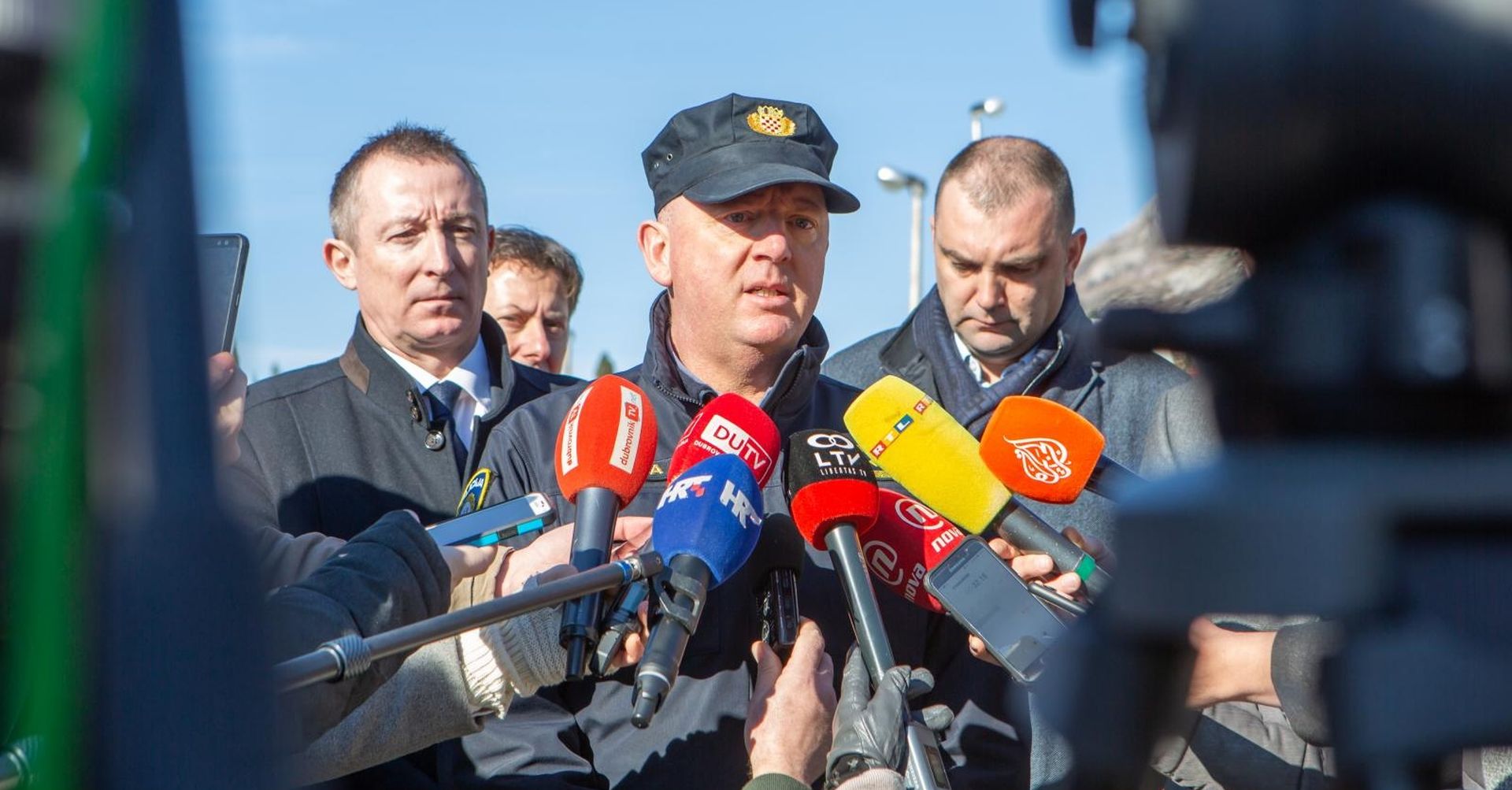 11.01.2019., Plat - Potraga za nestalom osobom  se nastavlja. Ocevid u HE Plat je u tijeku.
Photo: Grgo Jelavic/PIXSELL