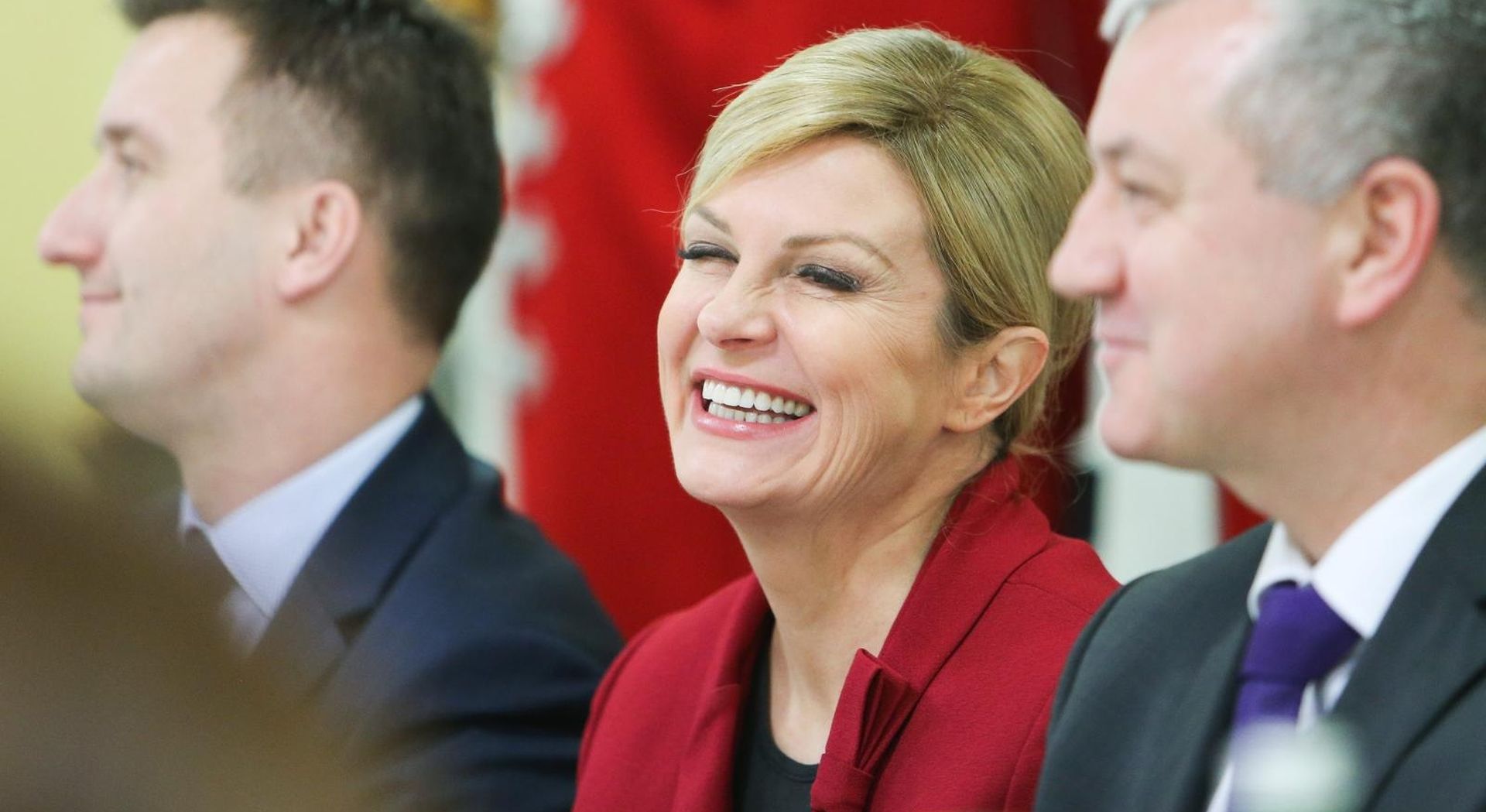 Krapina: Predsjednica RH prisustvovala skupštini Županijske udruge uzgajivača konja  13.1.2019., Krapina - Predsjednica Republike Hrvatske Kolinda Grabar-Kitarovic nazocila je 15. godisnjoj skupstini Zupanijske udruge uzgajivaca konja Krapina. 
Photo: Filip Kos/PIXSELL