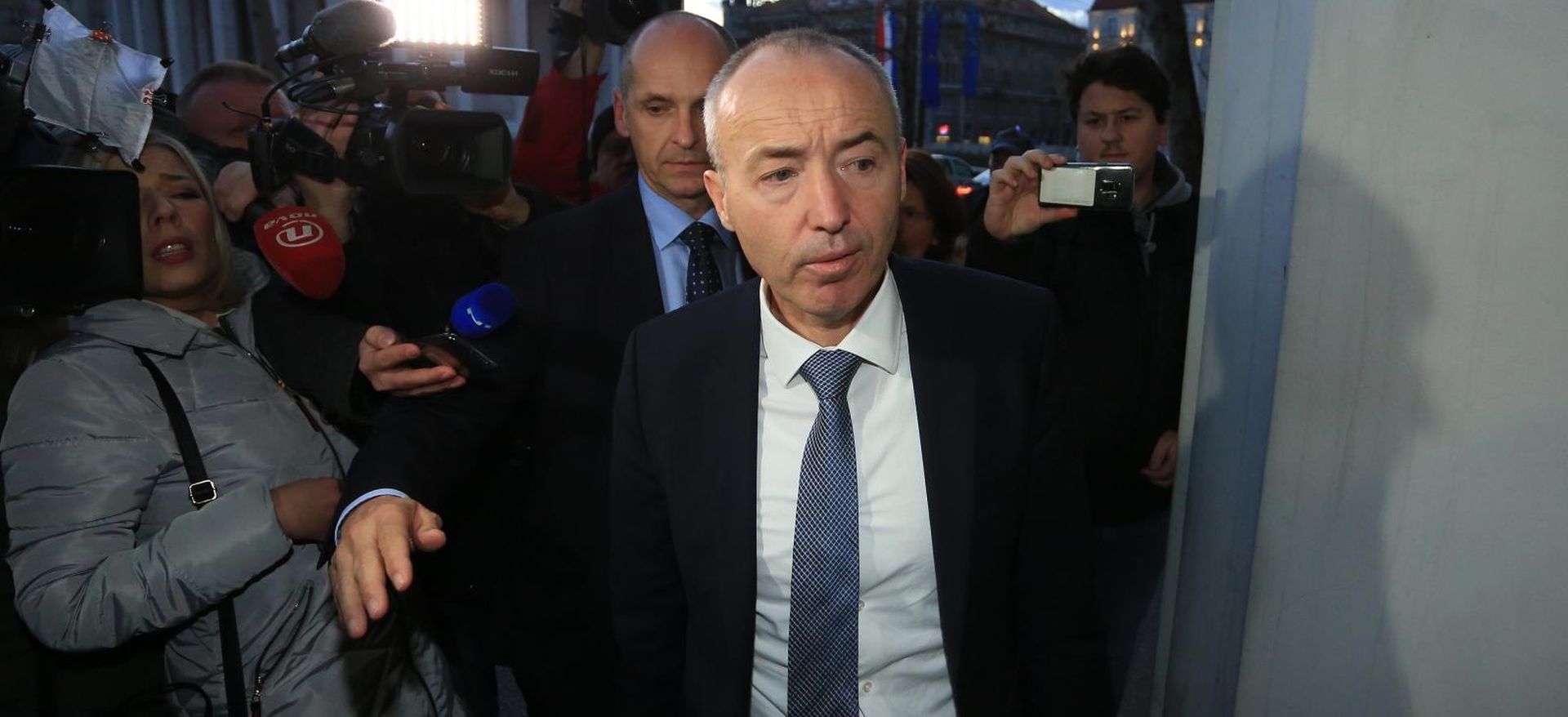 Zagreb - U sredisnjici HDZ-a na Trgu zrtava fasizma 4 odrzana je sjednica Predsjednistva i Nacionalnog vijeca HDZ-a. Damir Krsticevic. Photo: Marko Prpic/PIXSELL