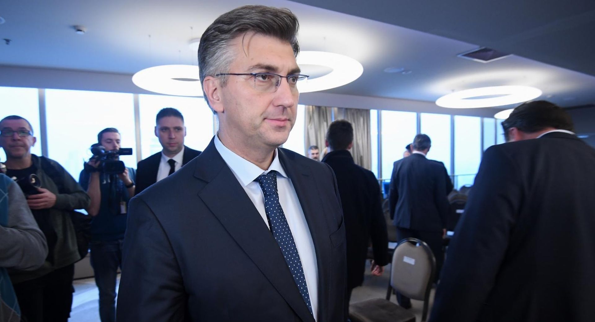 Zagreb: U hotelu Westin održana sjednica Predsjedništva i Nacionalnog vijeća HDZ-a 20.12.2018., Zagreb - U hotelu Westin odrzalo se predsjednistvo i nacionalno vijece HDZ-a. Andrej Plenkovic
Photo: Marko Lukunic/PIXSELL