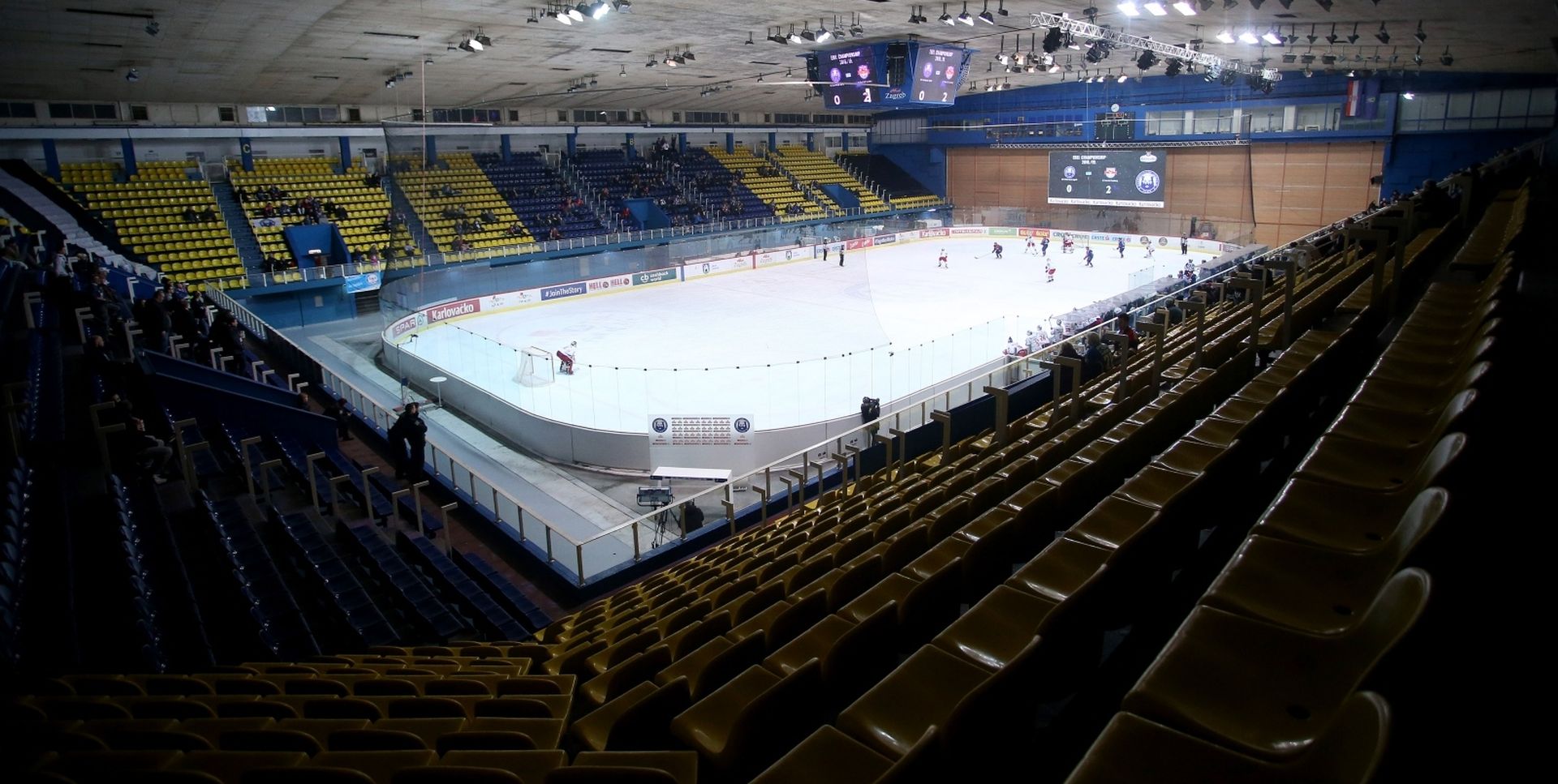 Zagreb: KHL Medveščak Zagreb iEC Red Bull Salzburg u 40. kolu EBEL lige 22.01.2019., Zagreb, Dom sportova - 40. kolo EBEL lige, KHL Medvescak Zagreb - EC Red Bull Salzburg. 
Photo: Luka Stanzl/PIXSELL