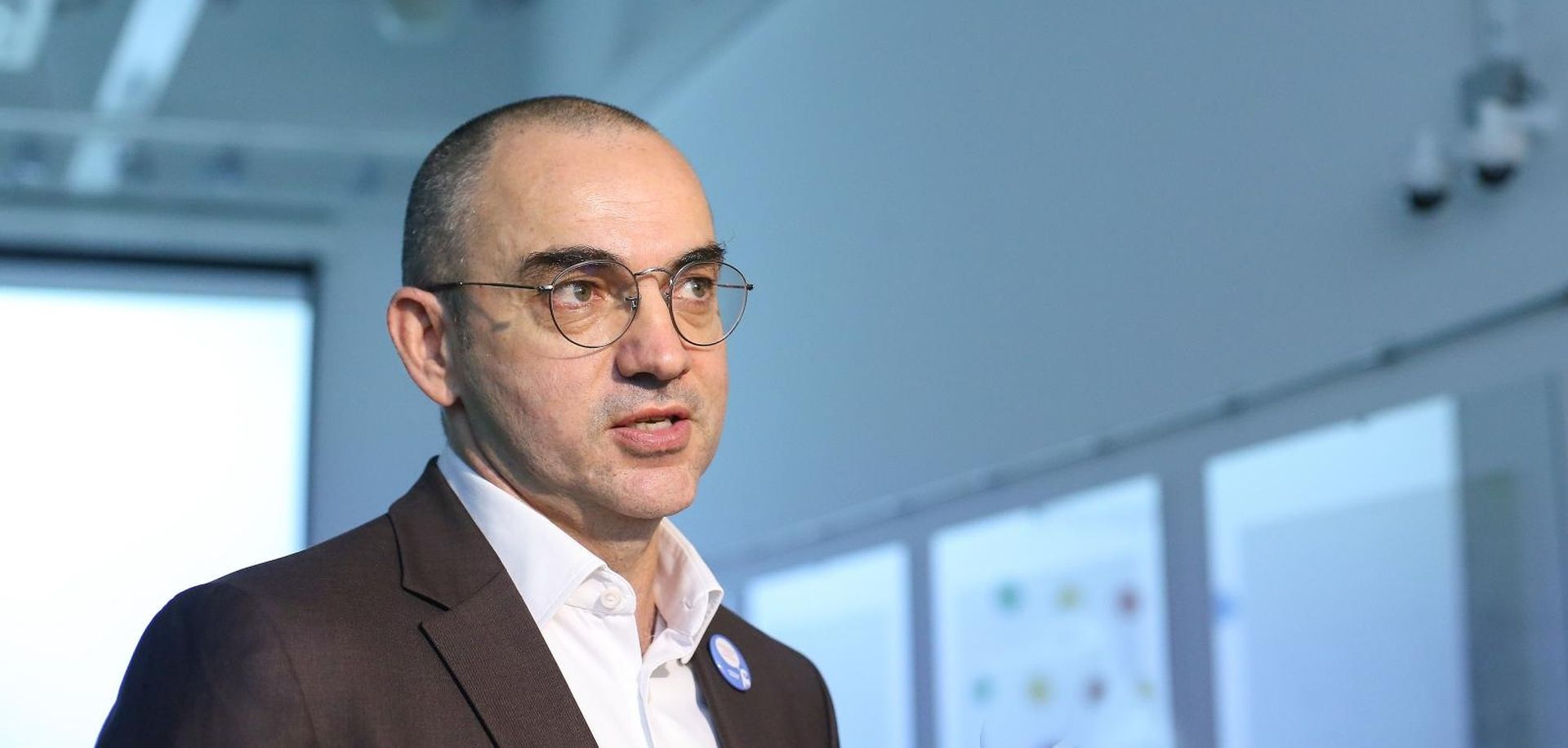 Zagreb: Održana prva konferencija za medije Googlea u Hrvatskoj 22.11.2018., Zagreb - Prva konferencija za medije Googlea u Hrvatskoj i predstavljanje donacije Googleove zaklade IRIM-u. Nenad Bakic. 
Photo: Luka Stanzl/PIXSELL