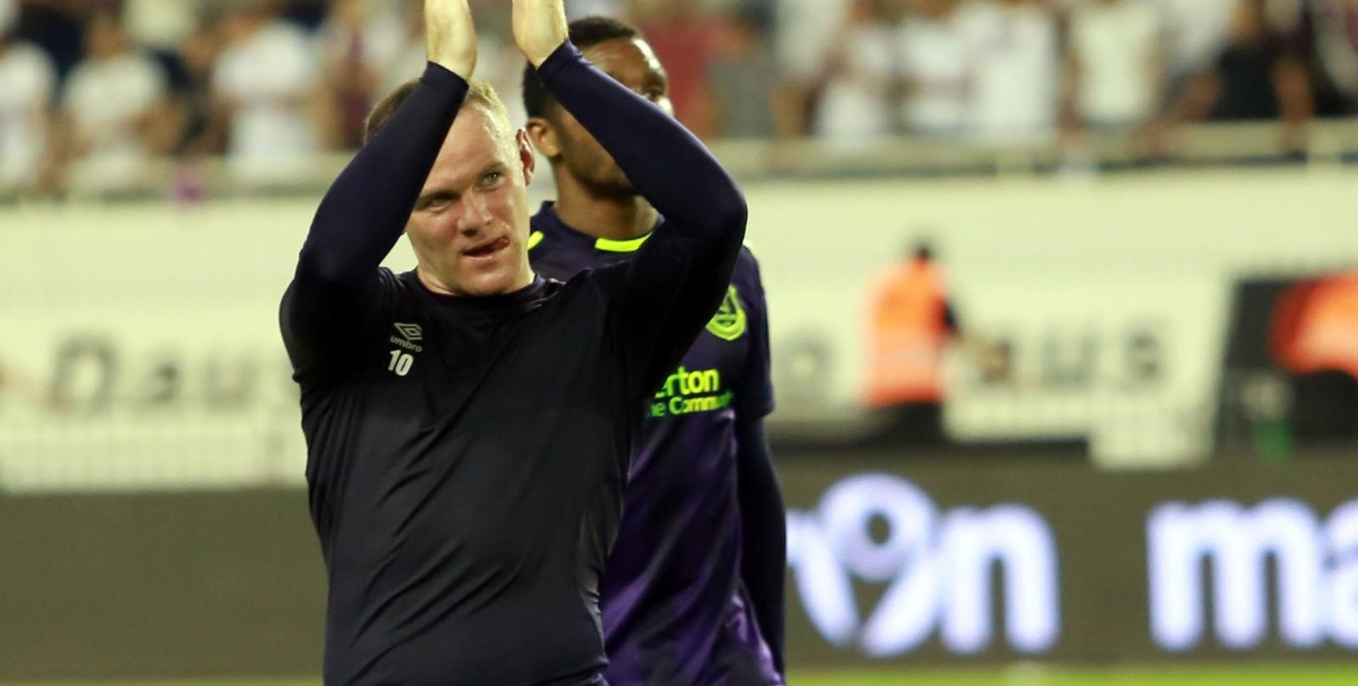 24.08.2017., stadion Poljud, Split - Druga utakmica doigravanja za ulazak u UEFA Europsku ligu, HNK Hajduk - Everton FC. Wayne Rooney. 
Photo: Miranda Cikotic/PIXSELL