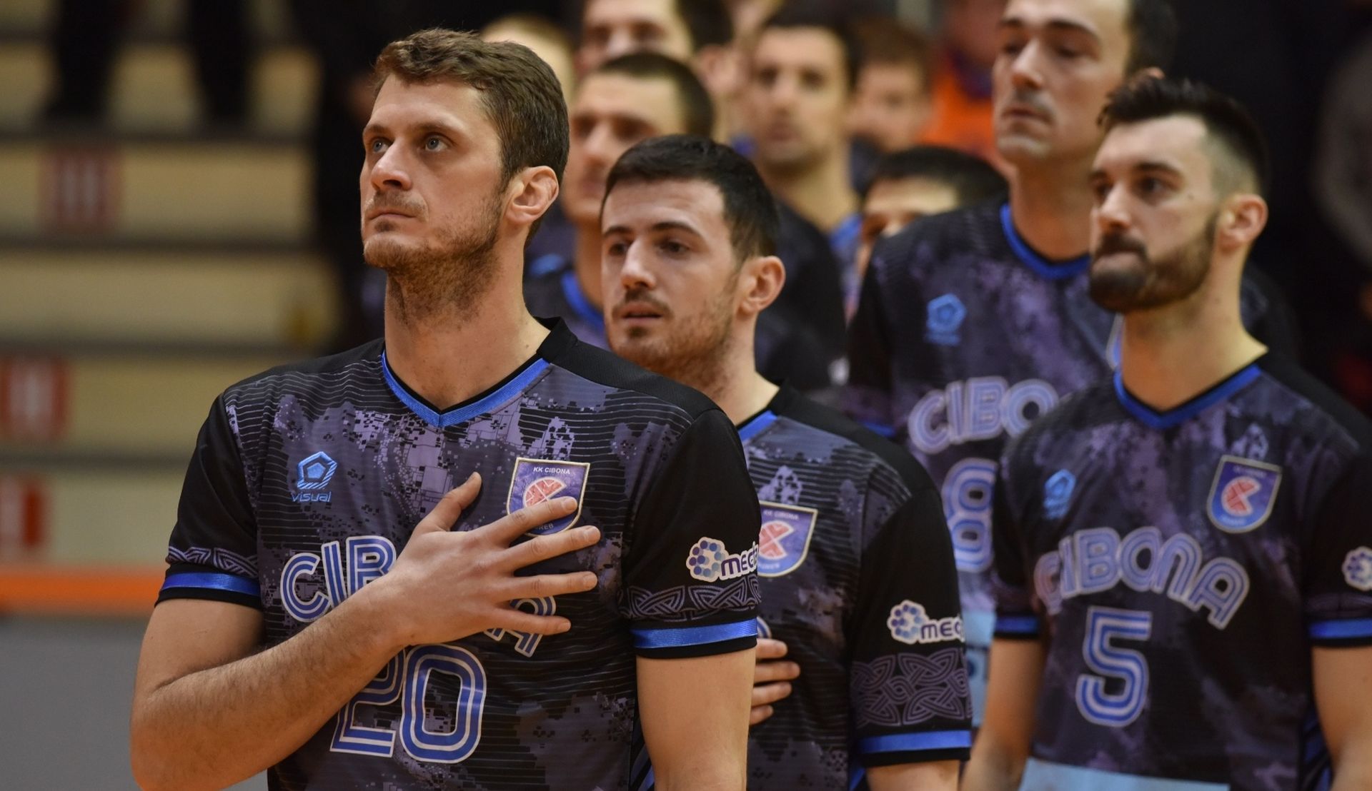 Šibenik: Susret Šibenika i Cibone u HT Premier ligi  26.01.2019., SD Baldekin, Sibenik - HT Premier liga, GKK Sibenik - KK Cibona. Marin Rozic  Photo: Hrvoje Jelavic/PIXSELL