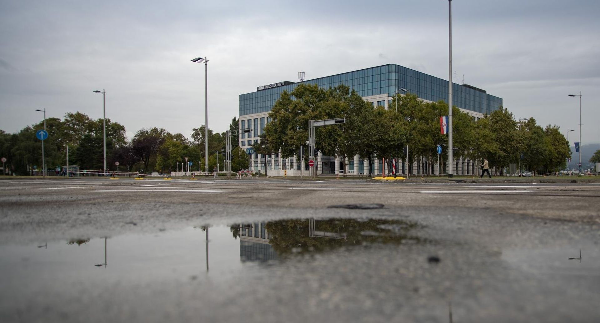 26.08.2018., Zagreb - Gradonacelnik Milan Bandic pustio je u promet obnovljeno krizanje Avenije Dubrovnik i Avenije Veceslava Holjevca. 
Photo: Davor Puklavec/PIXSELL