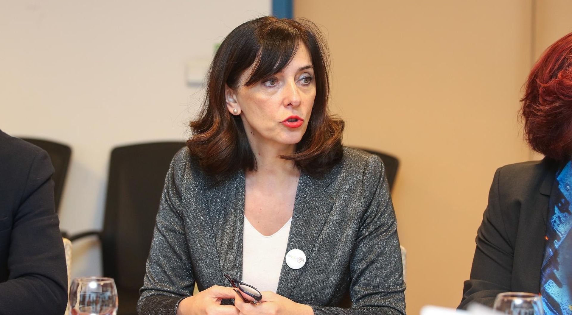 Brifing za medije o evaluaciji prvog polugodišta eksperimentalne faze kurikularne reforme 28.12.2018., Zagreb - U Ministarstvu znanosti i obrazovanja odrzan je brifing za novinare o evaluaciji prvog polugodista eksperimentalne faze kurikularne reforme "Skola za zivot". Ministrica znanosti i obrazovanja Blazenka Divjak. Photo: Luka Stanzl/PIXSELL