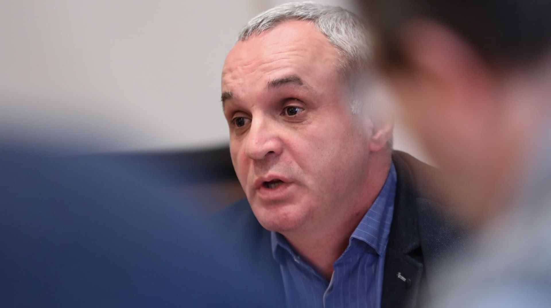 Zagreb: Konferencija za medije o slučaju tužbe HND-a od strane HRT-a 28.12.2018., Zagreb,Novinarski dom - Konferencija za medije vodstva Hnd-a povodom tuzbi koje je HRT podignuo protiv Hrvoja Zovka i Hnd-a. Hrvoje Zovko
 Photo: Jurica Galoic/PIXSELL