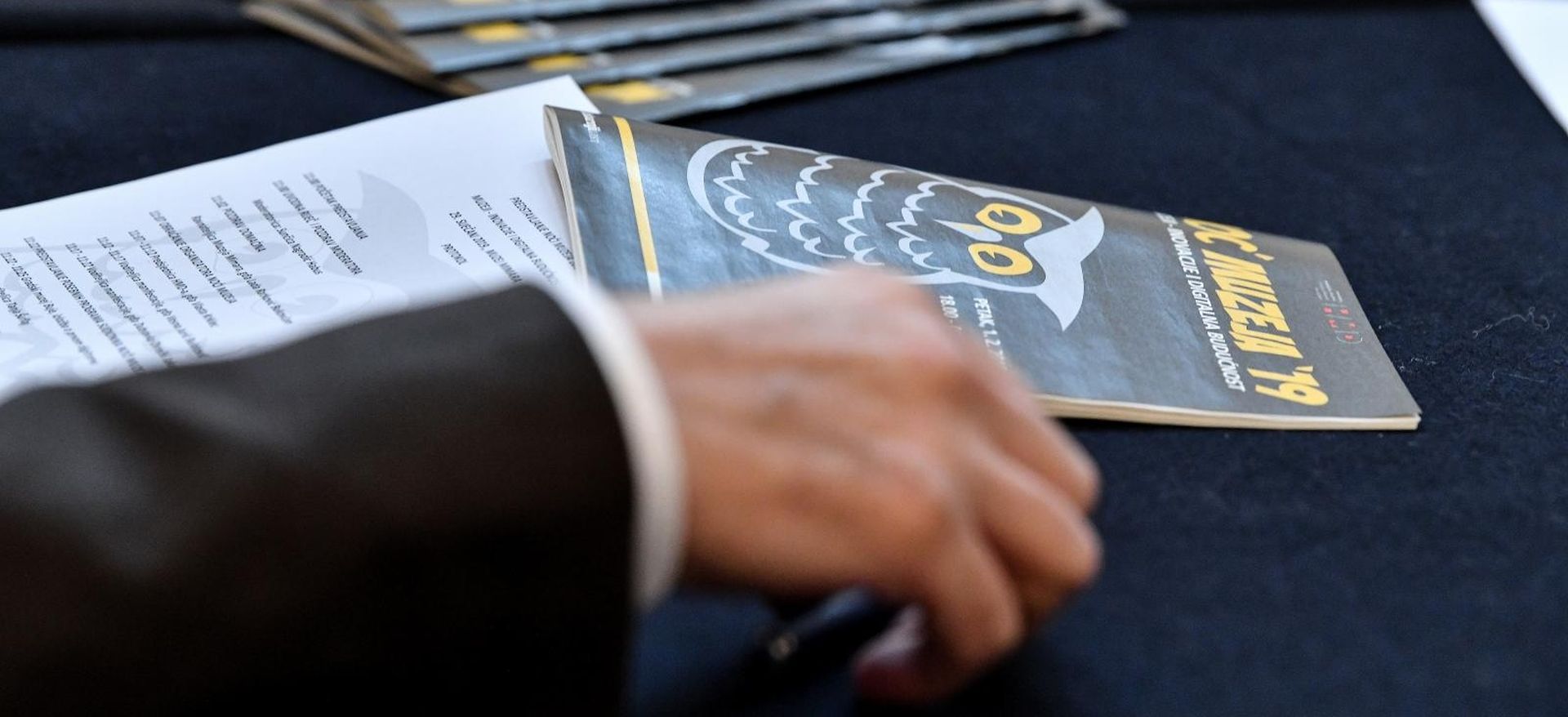 Zagreb: Predstavljen program 14. Noći Muzeja 29.01.2019., Zagreb-  Predstavljanje programa 14. Noci muzeja koja se ove godine odrzava na temu "Muzeji - inovacije i digitalna buducnost" 
Photo: Sandra Simunovic/PIXSELL