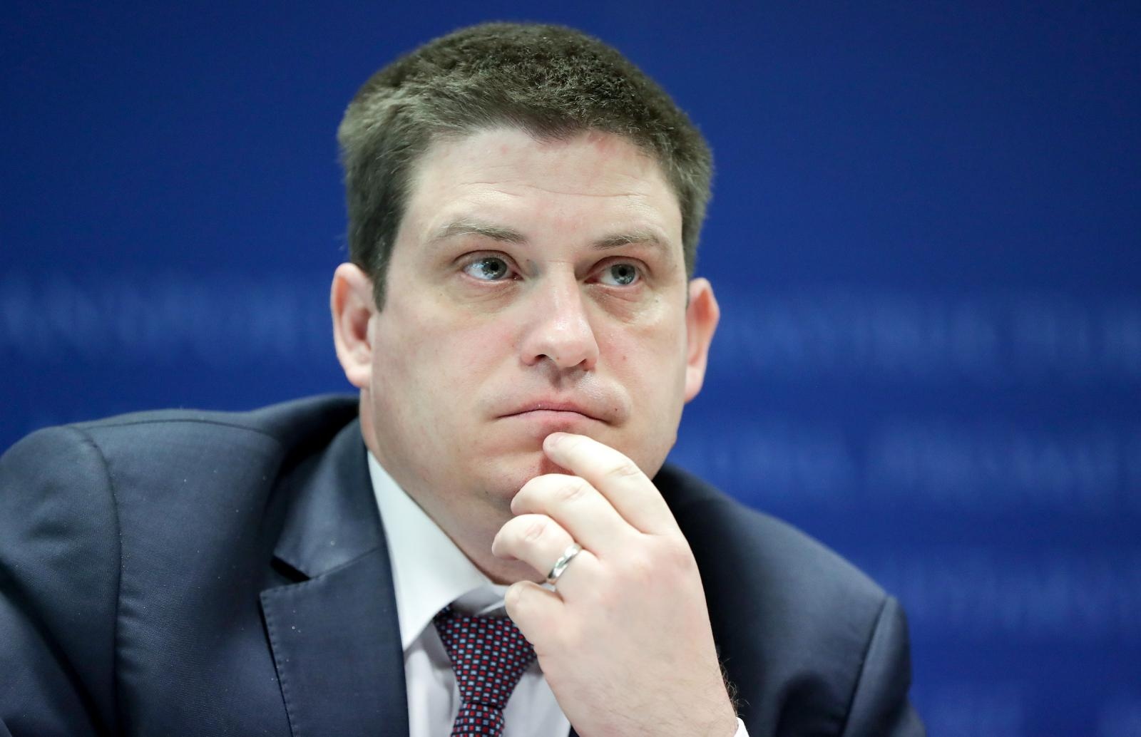 Zagreb: Potpisan ugovor o dodjeli bespovratnih sredstava za sanaciju opasnih mjesta na cestama 30.01.2019., Zagreb, Prisavlje 14 - Ministar mora, prometa i infrastrukture Oleg Butkovic, ravnatelj Sredisnje agencije za financiranje i ugovaranje programa i projekata EU Tomislav Petric i predsjednik Uprave Hrvatskih cesta Josip Skoric, potpisali su ugovor o dodjeli bespovratnih sredstava za projekt Sanacija opasnih mjesta (Uklanjanje crnih tocaka) na drzavnim cestama.
Photo: Igor Kralj/PIXSELL