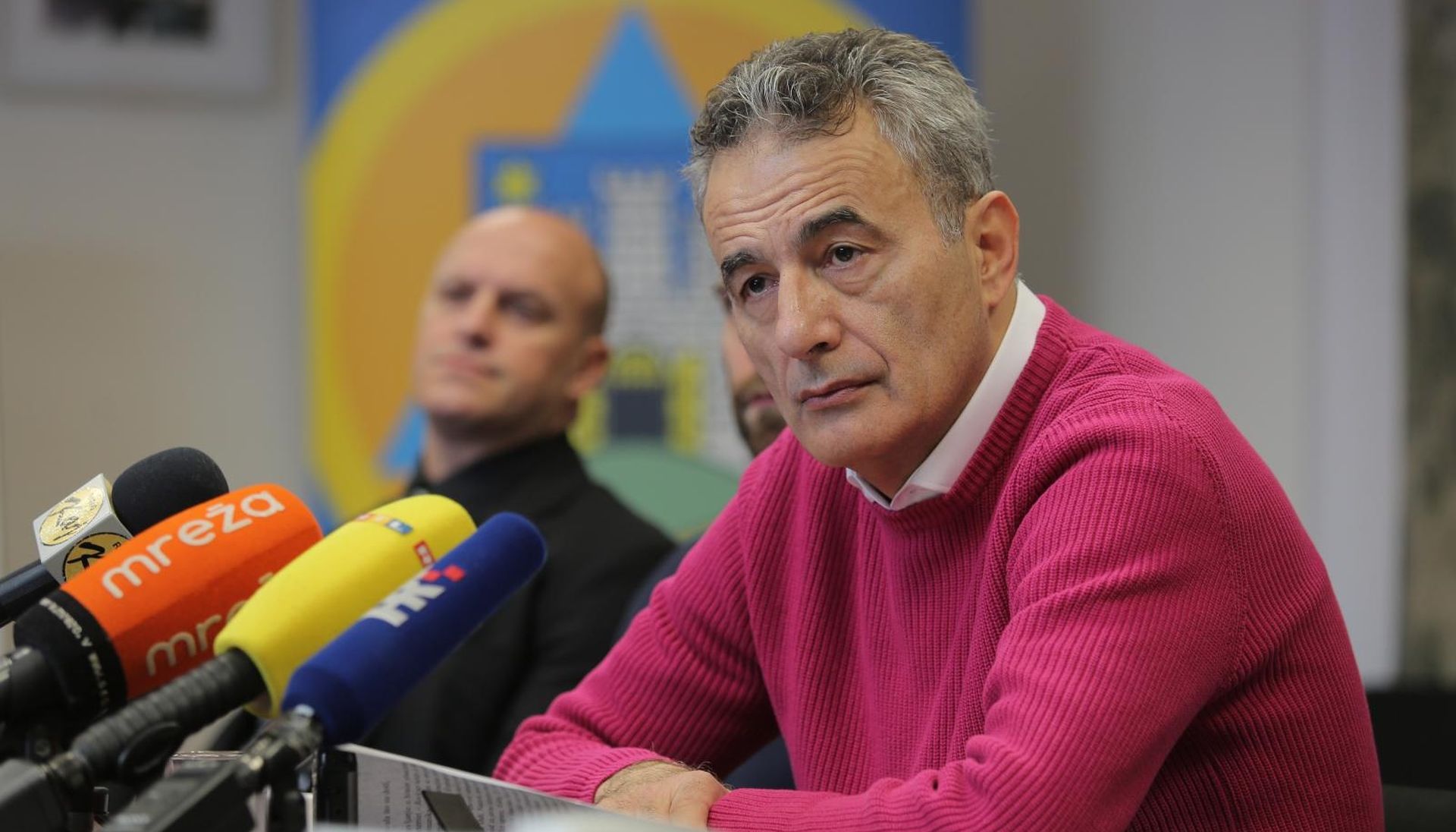 Zagreb: Pavle Kalinić predstavio novu satelitsku opremu za komunikaciju u hitnim situacijama 31.01.2019., Zagreb - U uredu za upravljanje hitnim situacijama odrzana je konferencija za medije procelnika Pavla Kalinica, koji je predstavio novu oprema za satelitsku komunikaciju u hitnim situacijama. 
Photo: Tomislav Miletic/PIXSELL