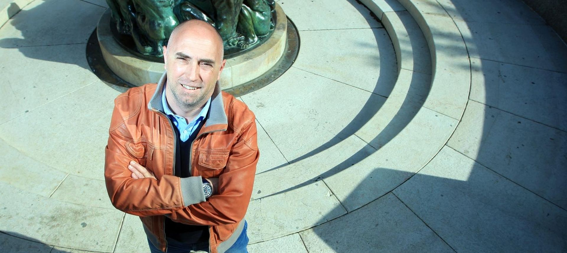31.03.2014., Zagreb - Ratni reporter HTV-a Zoltan Kabok.
Photo: Goran Jakus/PIXSELL