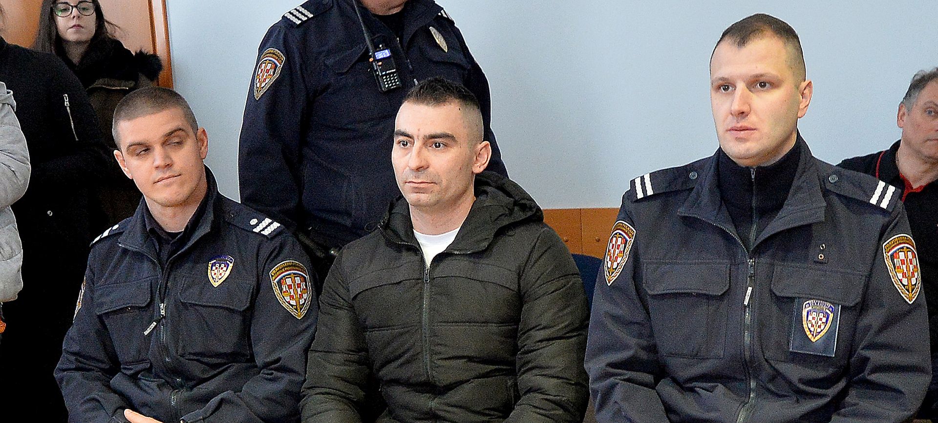 Zadar, 09.01.2019. - Nastavljeno je u srijedu suðenje Darku Kovaèeviæu Daruvarcu na Opæinskom sudu u Zadru.
foto HINA/ ik