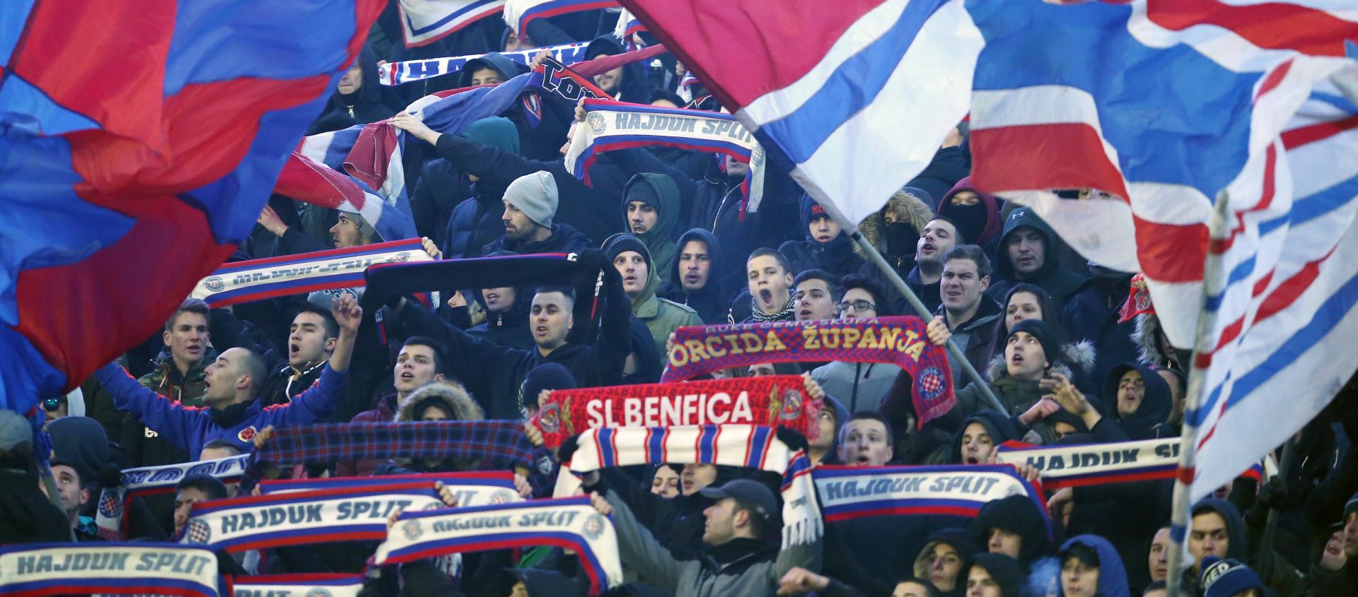 Zagreb: Atmosfera na utakmici između Dinama i Hajduka 16.12.2018., stadion Maksimir, Zagreb - Hrvatski Telekom Prva liga, 18. kolo, GNK Dinamo - HNK Hajduk. Photo: Igor Soban/PIXSELL