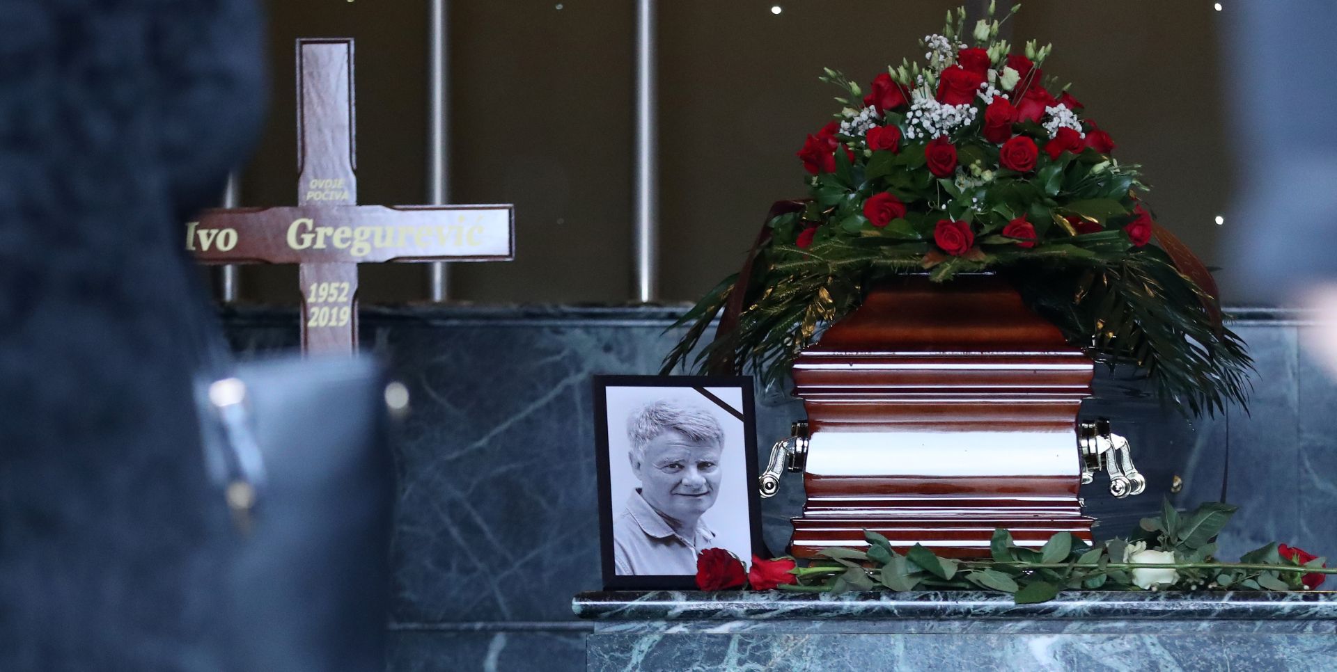 07.01.2019., Zagreb - Posljednji ispracaj Ive Gregurevica na Mirogoju. 
Photo: Igor Kralj/PIXSELL