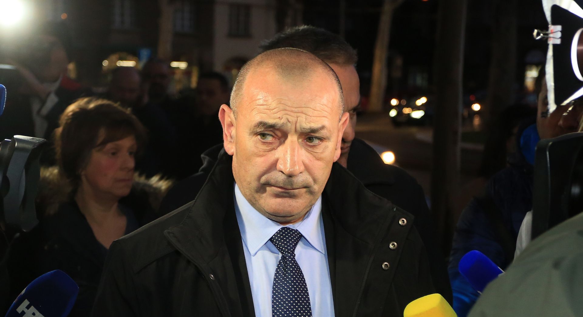 Zagreb - U sredisnjici HDZ-a na Trgu zrtava fasizma 4 odrzana je sjednica Predsjednistva i Nacionalnog vijeca HDZ-a. Tomo Medved. Photo: Marko Prpic/PIXSELL