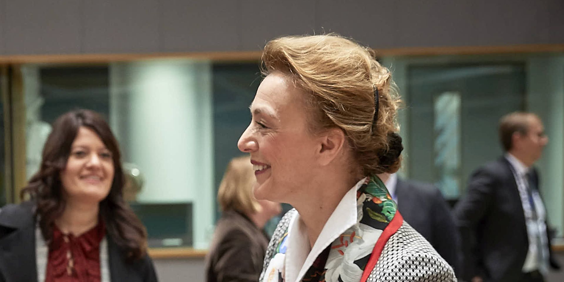 Bruxelles, 21.1.2019 - Potpredsjednica Vlade RH i ministrica vanjskih i europskih poslova Marija Pejèinoviæ Buriæ sudjeluje 21. i 22. sijeènja 2019. godine na sastanku Vijeæa za vanjske poslove EU-a. Na slici njemaèki ministar vanjskih poslova Heiko Maas i Marija Pejèinoviæ Buriæ.
foto HINA/ European Union/ Mario Salerno/ ua