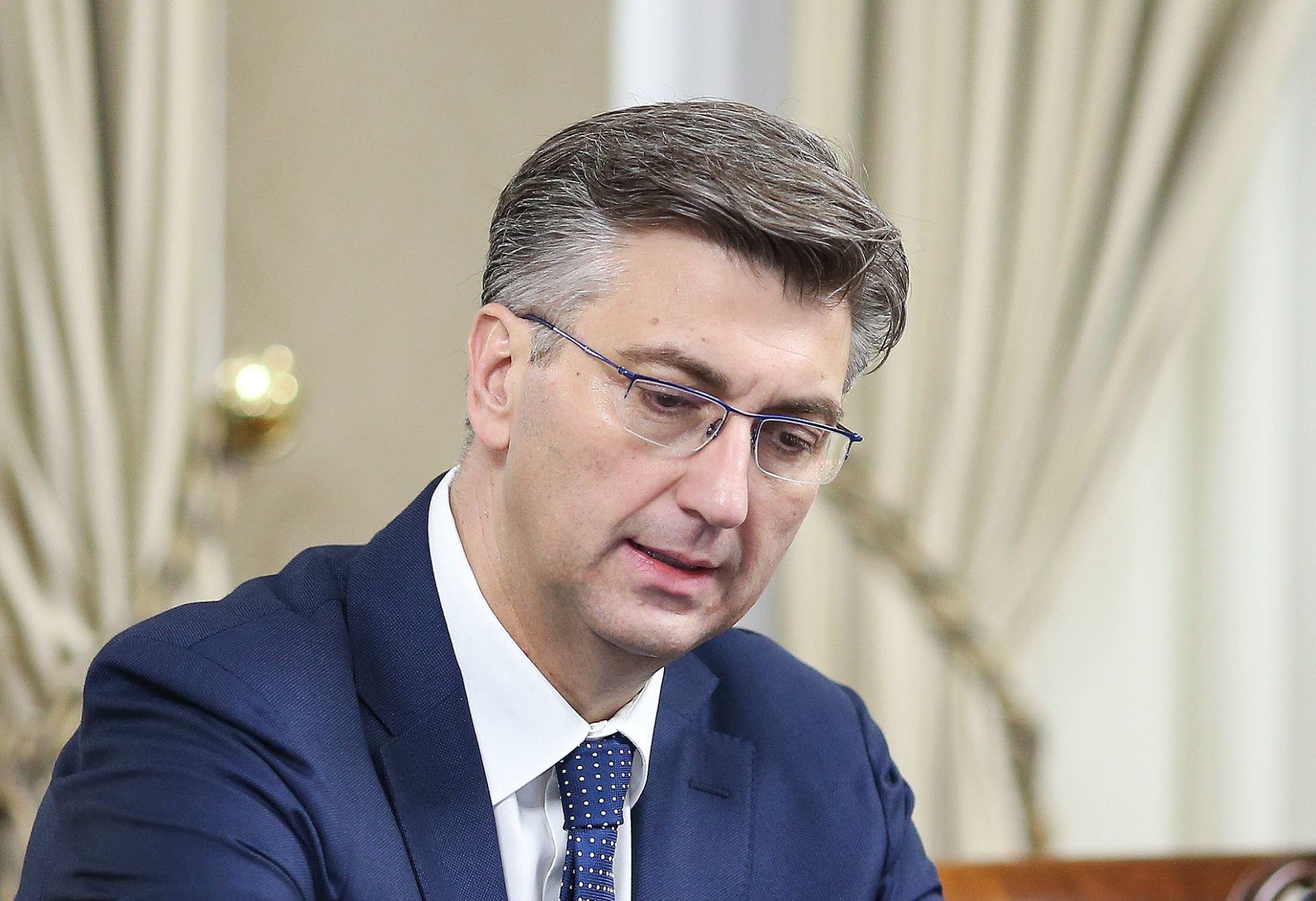 Zagreb: 135. redovna sjednica Vlade RH u Banskim dvorima 03.01.2019., Zagreb - 135. redovna sjednica Vlade RH u Banskim dvorima. Premijer Andrej Plenkovic. 

Photo: Luka Stanzl/PIXSELL
