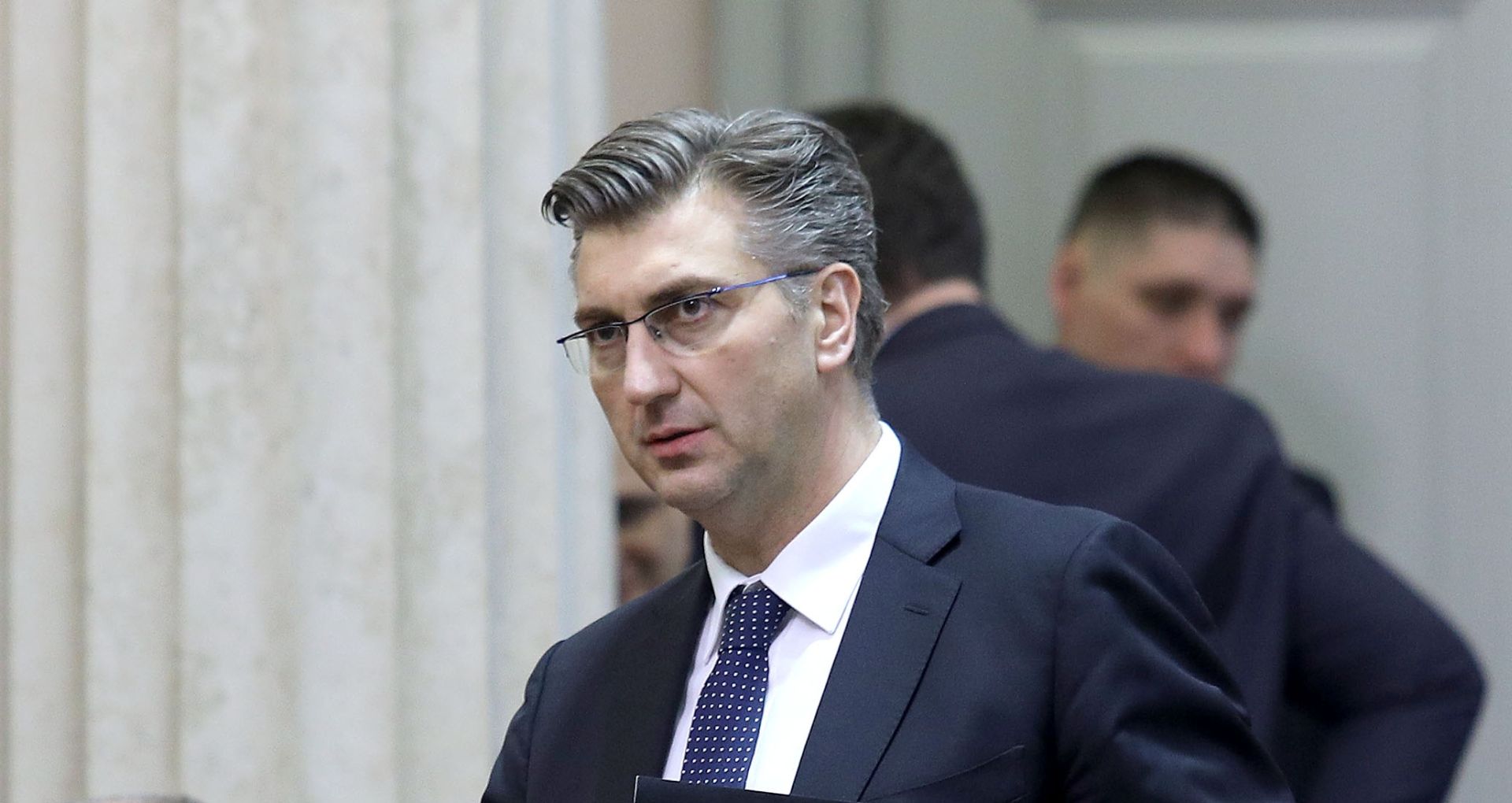 Zagreb: Plenković podnio izvješće o sastancima Europskog vijeća 16.01.2019., Zagreb - Predsjednik Vlade Andrej Plankovic podnio je Saboru izvjesce o odrzanim sastancima Europskog vijeca u 2018. godini. Photo: Patrik Macek/PIXSELL