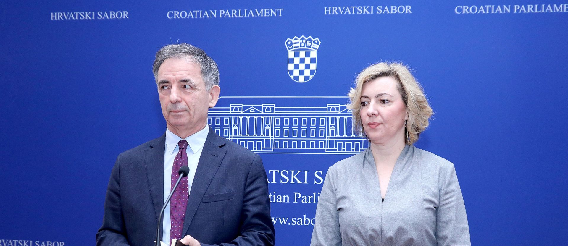 Zagreb: Pupovac komentirao izjave vukovarskog gradonačelnika Ivana Penave 15.01.2019., Zagreb- Milorad Pupovac odrzao je u Saboru  konferenciju za medije na kojoj je komentirao izjave vukovarskog gradonacelnika Ivana Penave.
Photo: Patrik Macek/PIXSELL