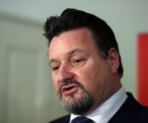 Zagreb, 21.1.2019 - Ministar uprave Lovro Kuščević održao je konferenciju za medije.
Foto HINA/ Dario GRZELJ/ dag