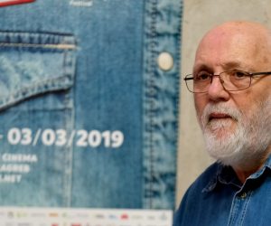 Zagreb, 12.02.2019. - Najavljen je natjecateljski program 15. ZagrebDoxa. Ovogodišnji festival, međunarodnu i regionalnu konkurenciju predstavio je direktor ZagrebDoxa Nenad Puhovski, producentica ZagrebDoxa Lucija Parać i direktor Odjela za marketing TV usluga i sadržaja HT-a Ivan Benc.
Na fotografiji Nenad Puhovski.
foto HINA/ Edvard ŠUŠAK/ es