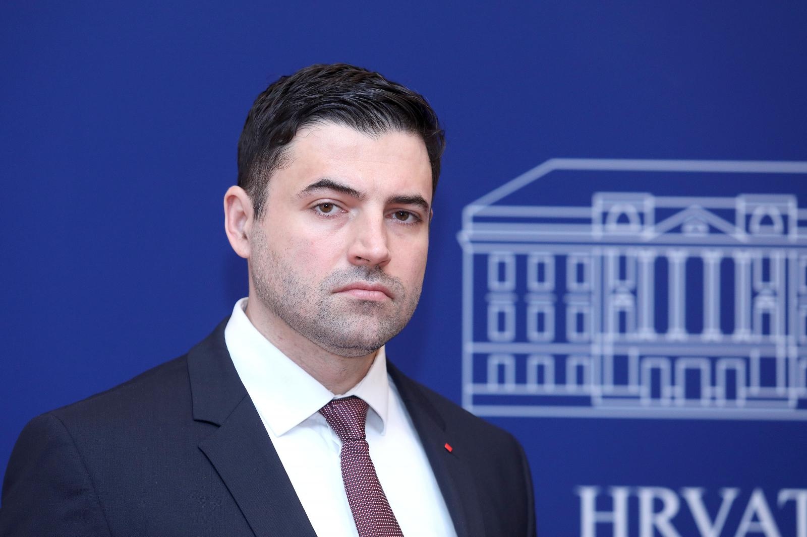 Zagreb: SDP održao konferenciju za medije o curenju podataka 01.02.2019., Zagreb - U Saboru je odrzana konferencija za medije SDP-a o curenju podataka. Davor Bernardic. Photo: Patrik Macek/PIXSELL