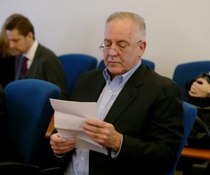 Zagreb: Nastavljeno suđenje Ivi Sanaderu za aferu INA-MOL 04.02.2019., Zagreb - Na Zupanijskom sudu nastavljeno je sudjenje bivsem premijeru Ivi Sanaderu za aferu INA-MOL. Photo: Dalibor Urukalovic/PIXSELL