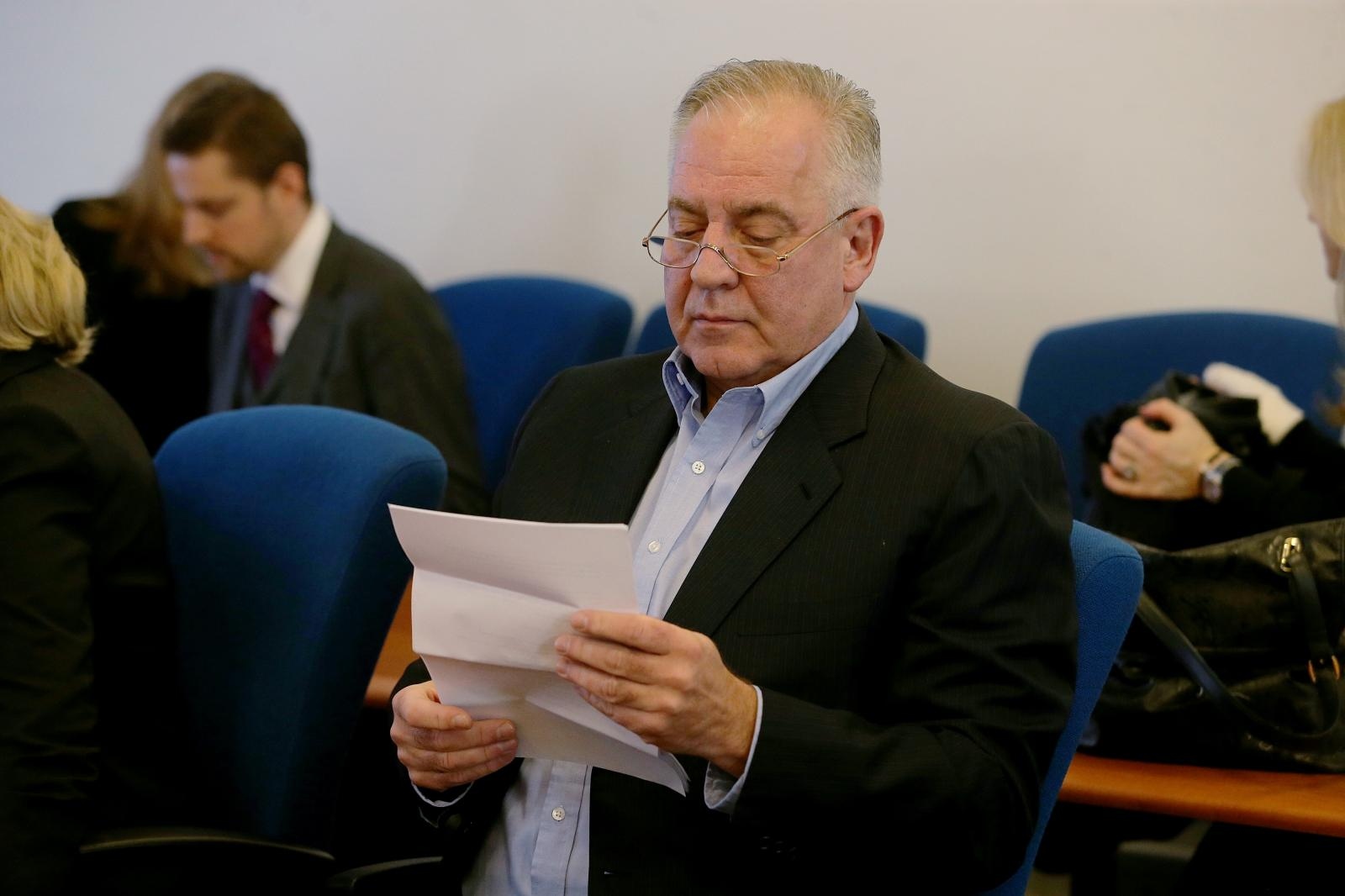 Zagreb: Nastavljeno suđenje Ivi Sanaderu za aferu INA-MOL 04.02.2019., Zagreb - Na Zupanijskom sudu nastavljeno je sudjenje bivsem premijeru Ivi Sanaderu za aferu INA-MOL. Photo: Dalibor Urukalovic/PIXSELL