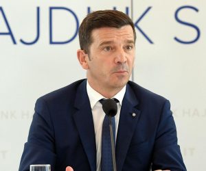 04.07.2018., Split - Jasmin Huljaj novi je predsjednik Uprave HNK Hajduk. 
Photo: Miranda Cikotic/PIXSELL