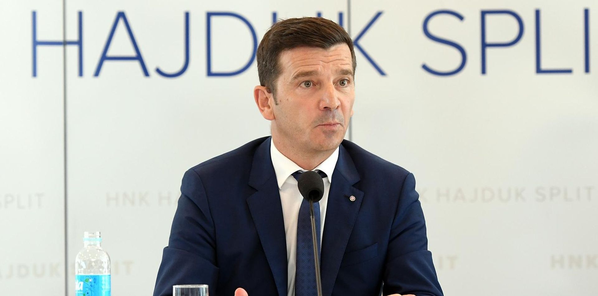 04.07.2018., Split - Jasmin Huljaj novi je predsjednik Uprave HNK Hajduk. 
Photo: Miranda Cikotic/PIXSELL