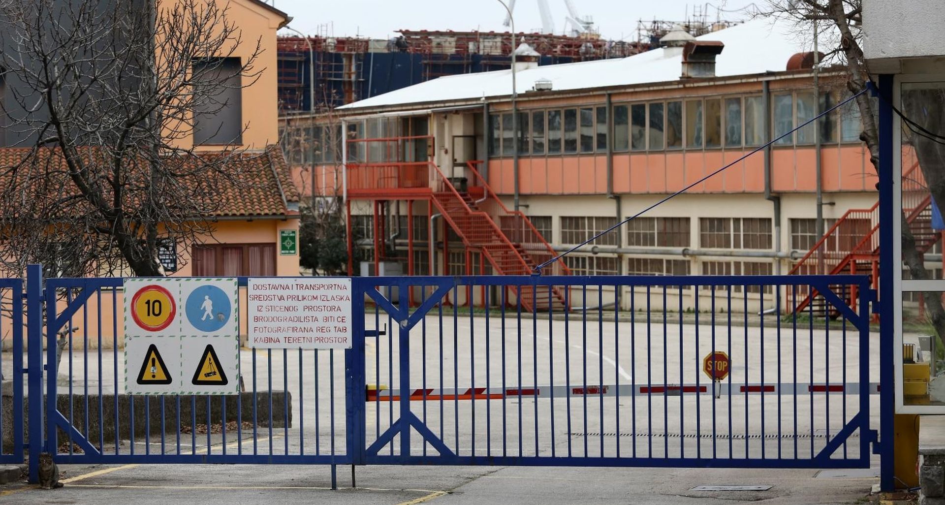 Brodogradilište 3. maj 05.01.2018., Rijeka - Brodogradiliste 3. maj.  
Photo: Goran Kovacic/PIXSELL
