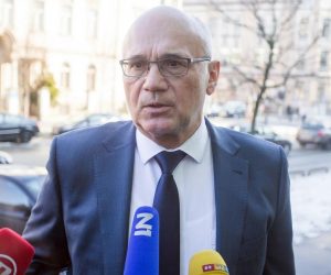 05.02.2018., Osijek - Optuzno vijece Zupanijskog suda odlucuje o drugoj optuznici protiv brace Zdravka i Zorana Mamica, kao i Damira Vrbanovica. Veljko Miljevic. 
Photo: Davor Javorovic/PIXSELL