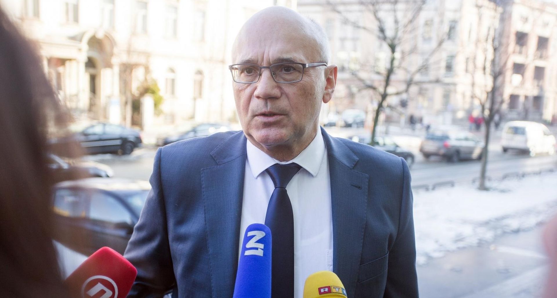 05.02.2018., Osijek - Optuzno vijece Zupanijskog suda odlucuje o drugoj optuznici protiv brace Zdravka i Zorana Mamica, kao i Damira Vrbanovica. Veljko Miljevic. 
Photo: Davor Javorovic/PIXSELL