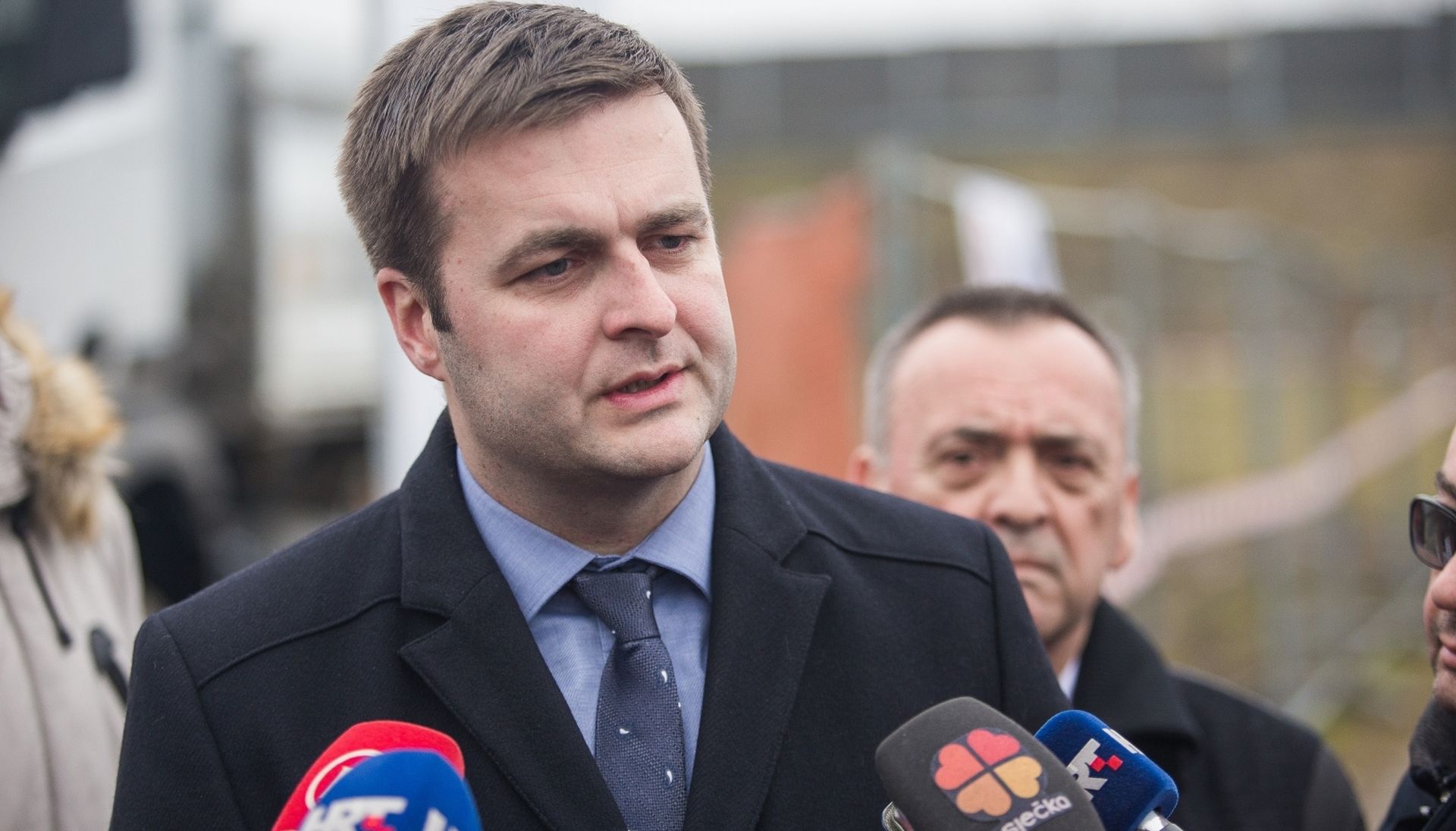 Osijek: Počeli radovi na izgradnji reciklažnih dvorišta 05.02.2019., Osijek - Poceli radovi na izgradnji reciklaznih dvorista. Ministar zastite okolisa i energetike Tomislav Coric. Photo: Davor Javorovic/PIXSELL