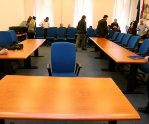 Zagreb: Željko Dolački dobio šest godina zatvora i mora vratiti 3.32 milijuna kuna 05.02.2019., Zagreb - Na Zupanijskom sudu izrecena je presuda bivsem nacelniku zagrebacke krim policije Zeljku Dolackom optuzenom za kradju iz policijskog sefa u Heinzelovoj. Zeljko Dolacki nije se pojavio na presudi. Dobio je sest godina zatvora i mora uplatiti 3.32 milijuna kuna. Photo: Dalibor Urukalovic/PIXSELL
