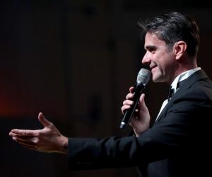 05.02.2019., KD Vatroslav Lisinski, Zagreb - Hrvatska liga protiv raka u prigodi 52. godisnjice osnutka i Svjetskog dana borbe protiv raka priredila je gala koncert "To je tvoja zemlja" u spomen na Vicu Vukova. Djani Stipanicev. 
Photo: Igor Kralj/PIXSELL