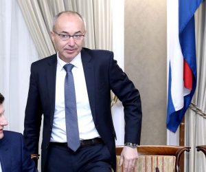 Zagreb: Vlada raspravljala o Interpelaciji o radu Vlade u postupku nabave borbenih aviona 07.02.2019., Zagreb - Vlada na 142. sjednici  raspravlja o Interpelaciji o radu Vlade Republike Hrvatske radi postupanja vezanih uz nabavku eskadrile visenamjenskih borbenih aviona. Zdravko Maric, Damir Krsticevic
Photo: Patrik Macek/PIXSELL
